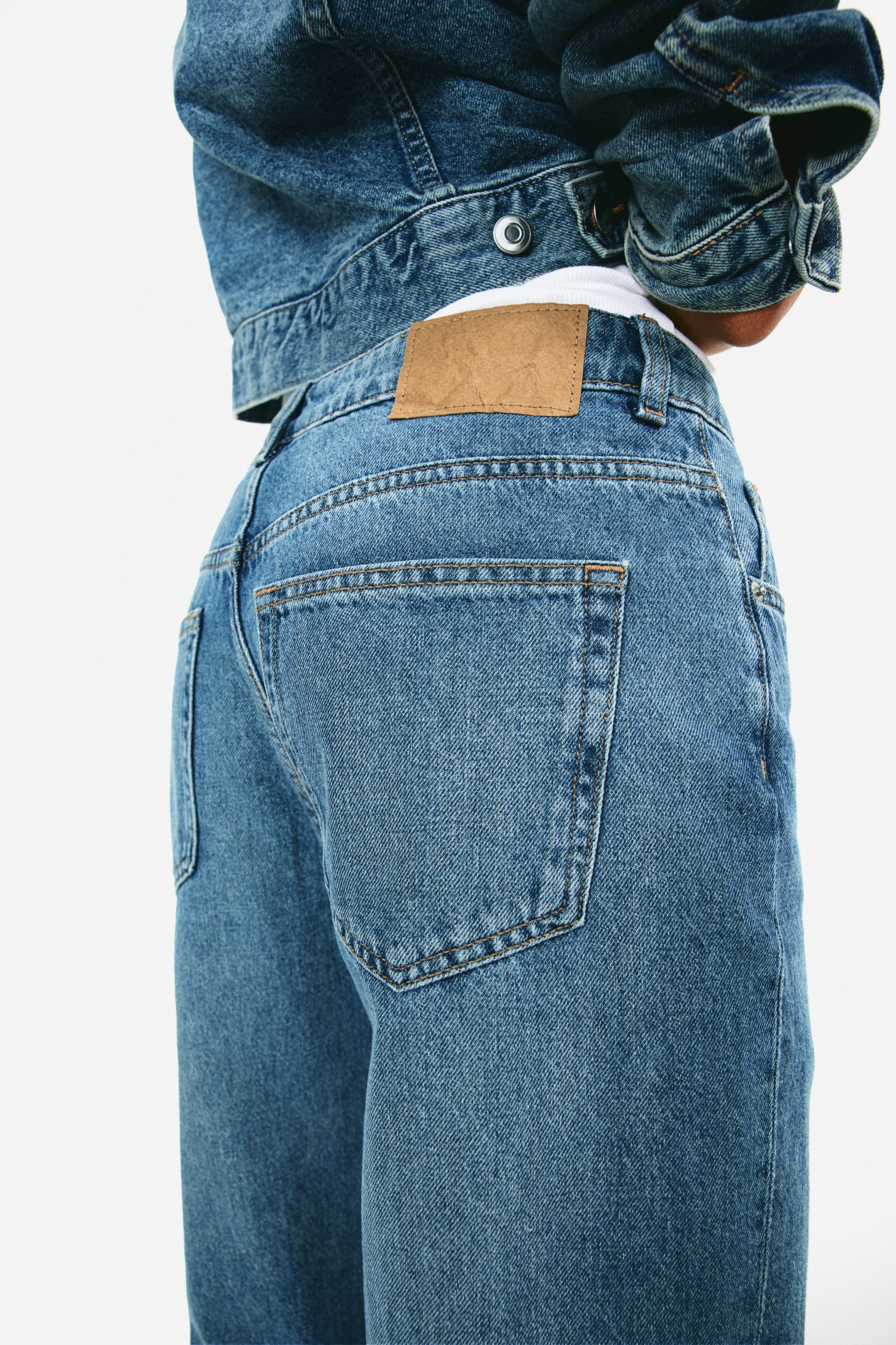 Wide High Jeans - Denim blue - Ladies | H&M GB 5