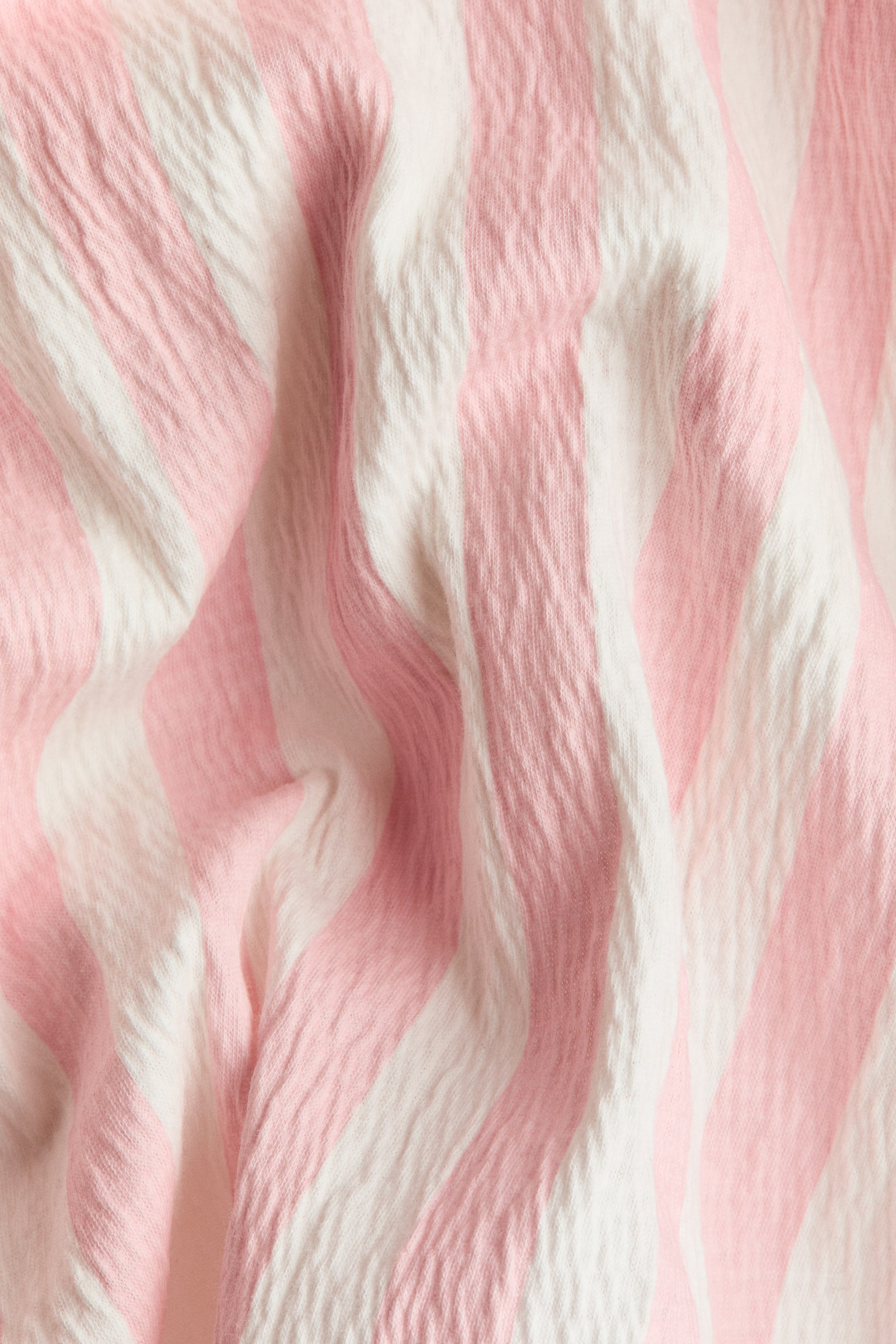 Flutter-sleeved cotton dress - Light pink/Striped/White/Floral/White/Blue floral/White/Floral - 2