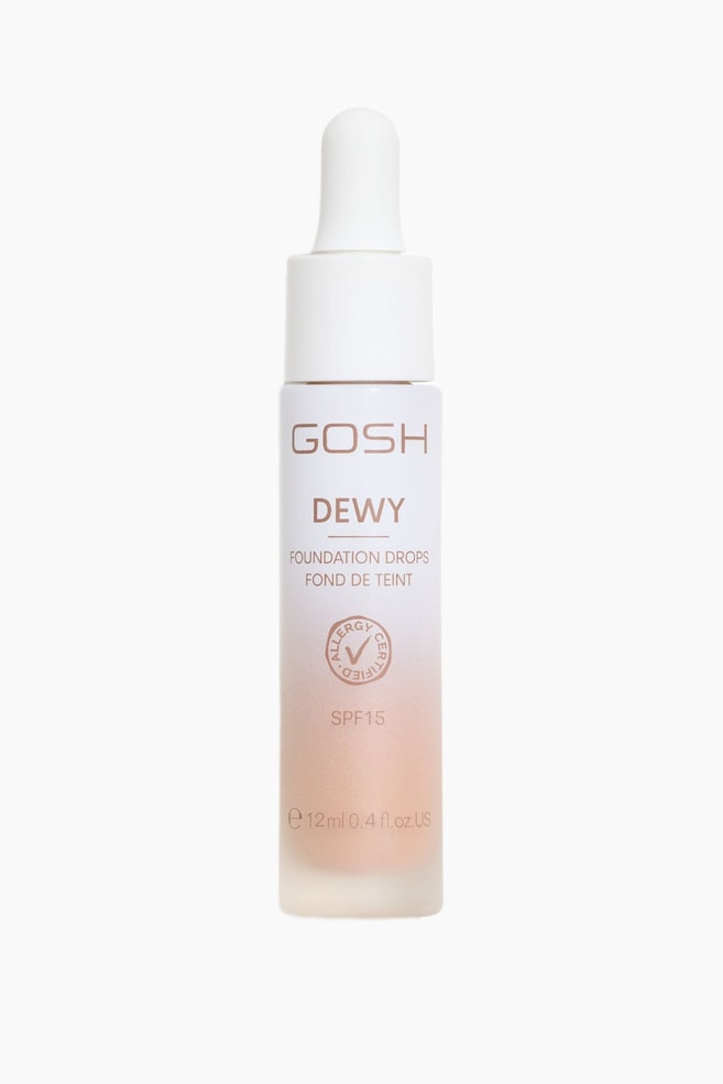 Dewy Foundation Drops - Tan/Porcelain/Medium/Fair/Deep - 1