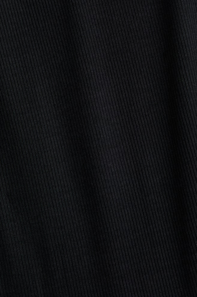 MAMA Before & After Ribbed Jersey Pants - Black - 3