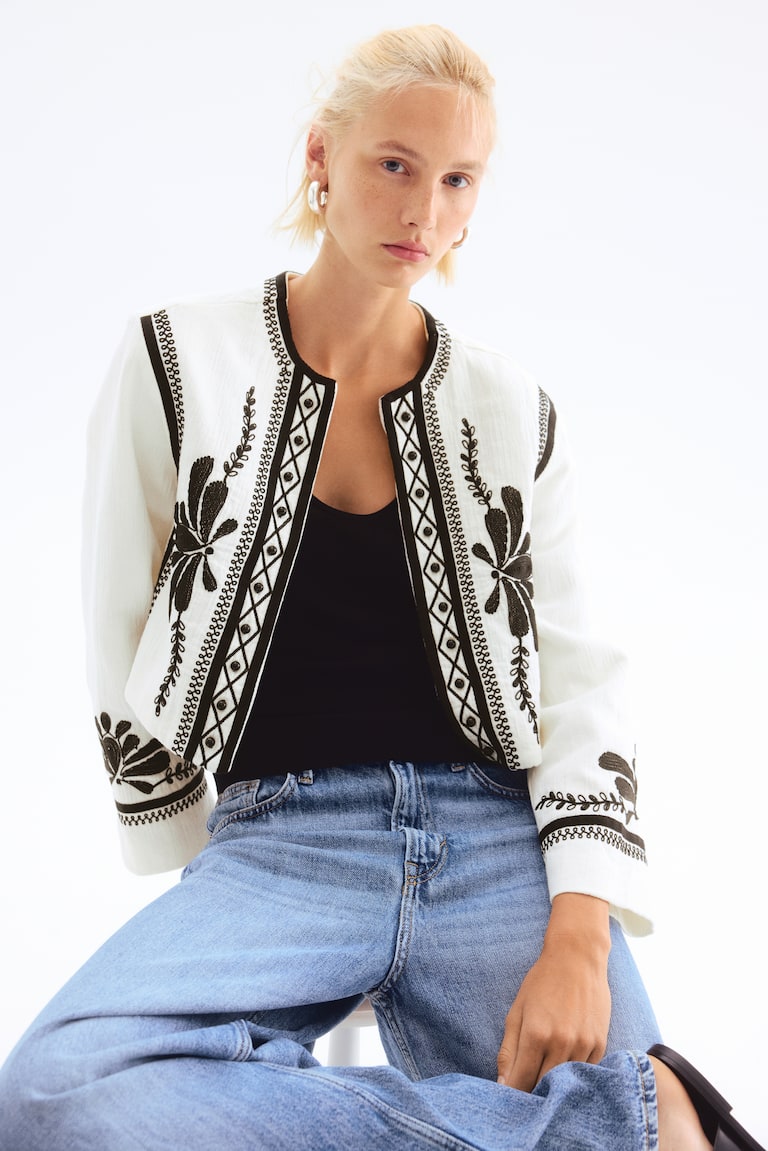 Embroidered jacket