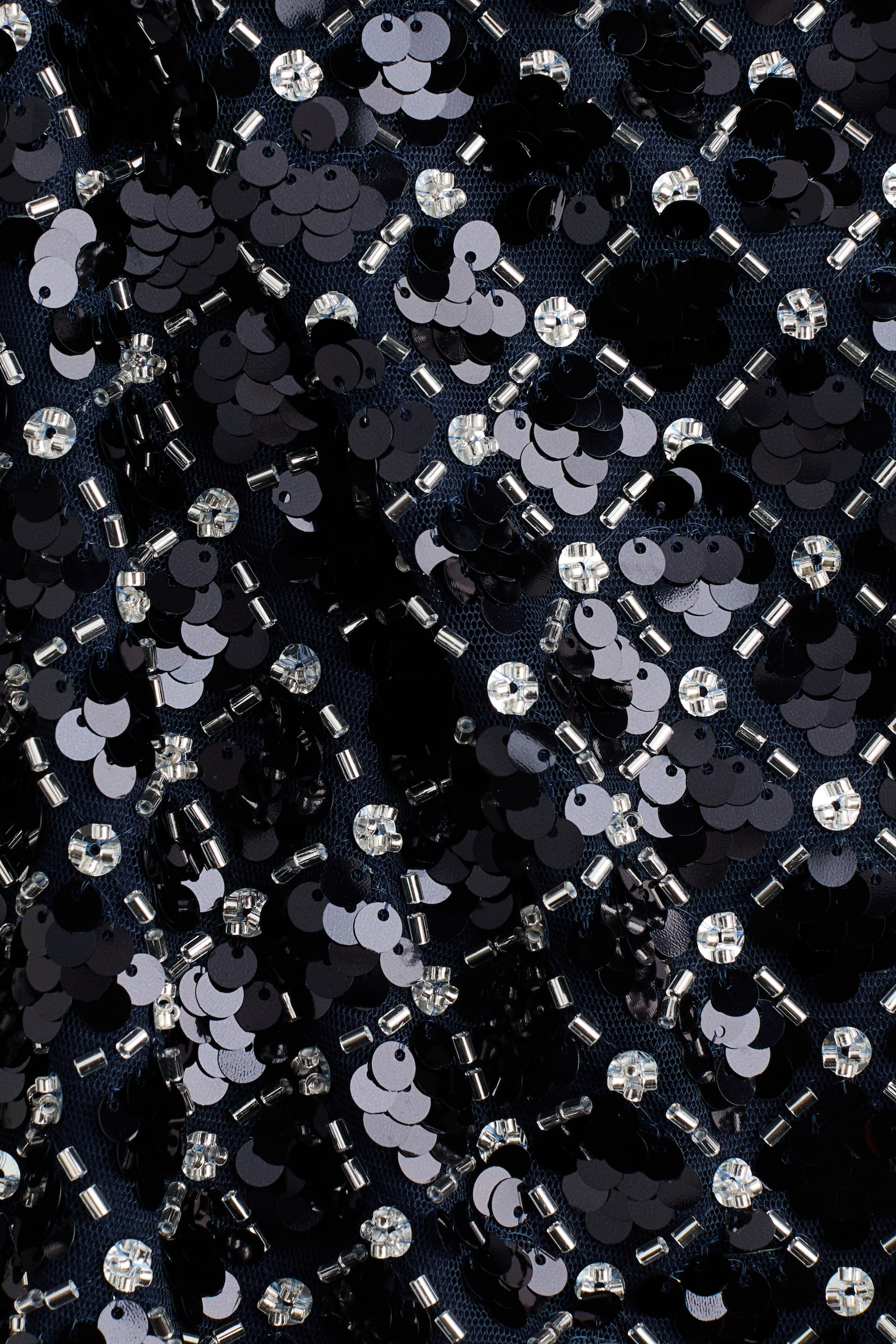 Embellished mini skirt - Navy blue - 4