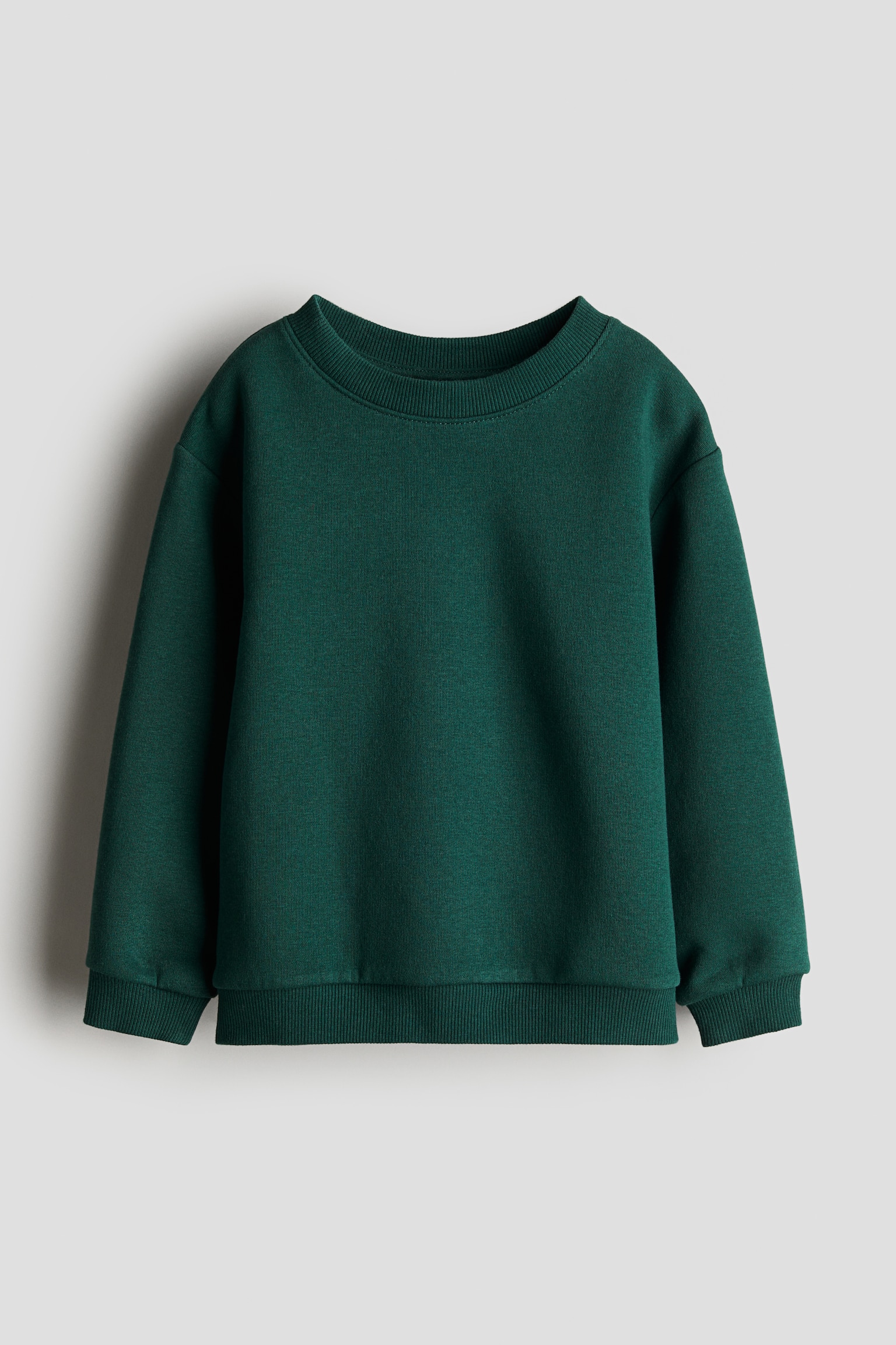 Sweatshirt - Dark green/Dark blue/Light grey marl/Red - 1