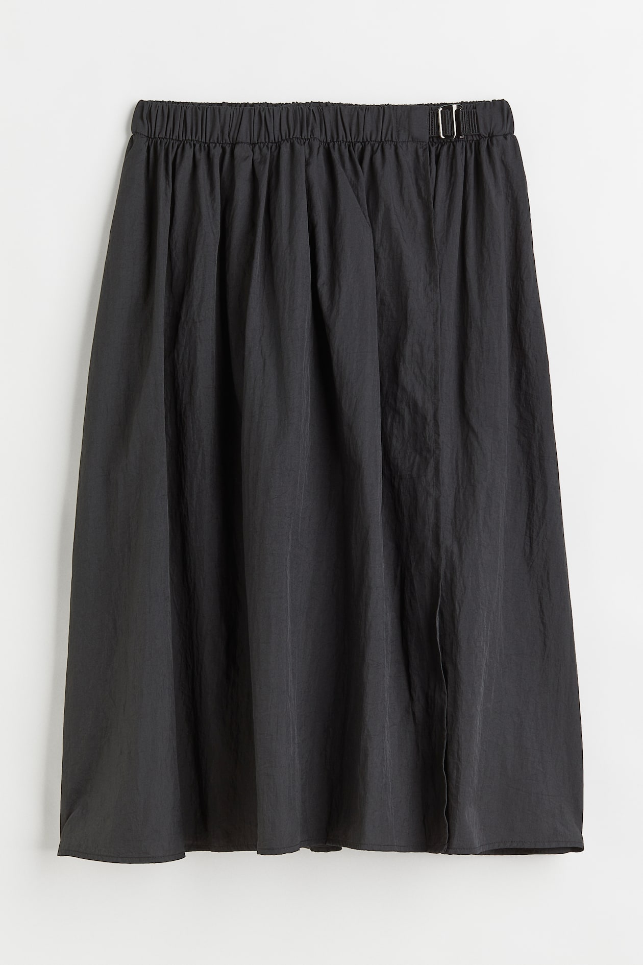 Sports wrap skirt - High waist - Knee length - Black - Ladies | H&M GB