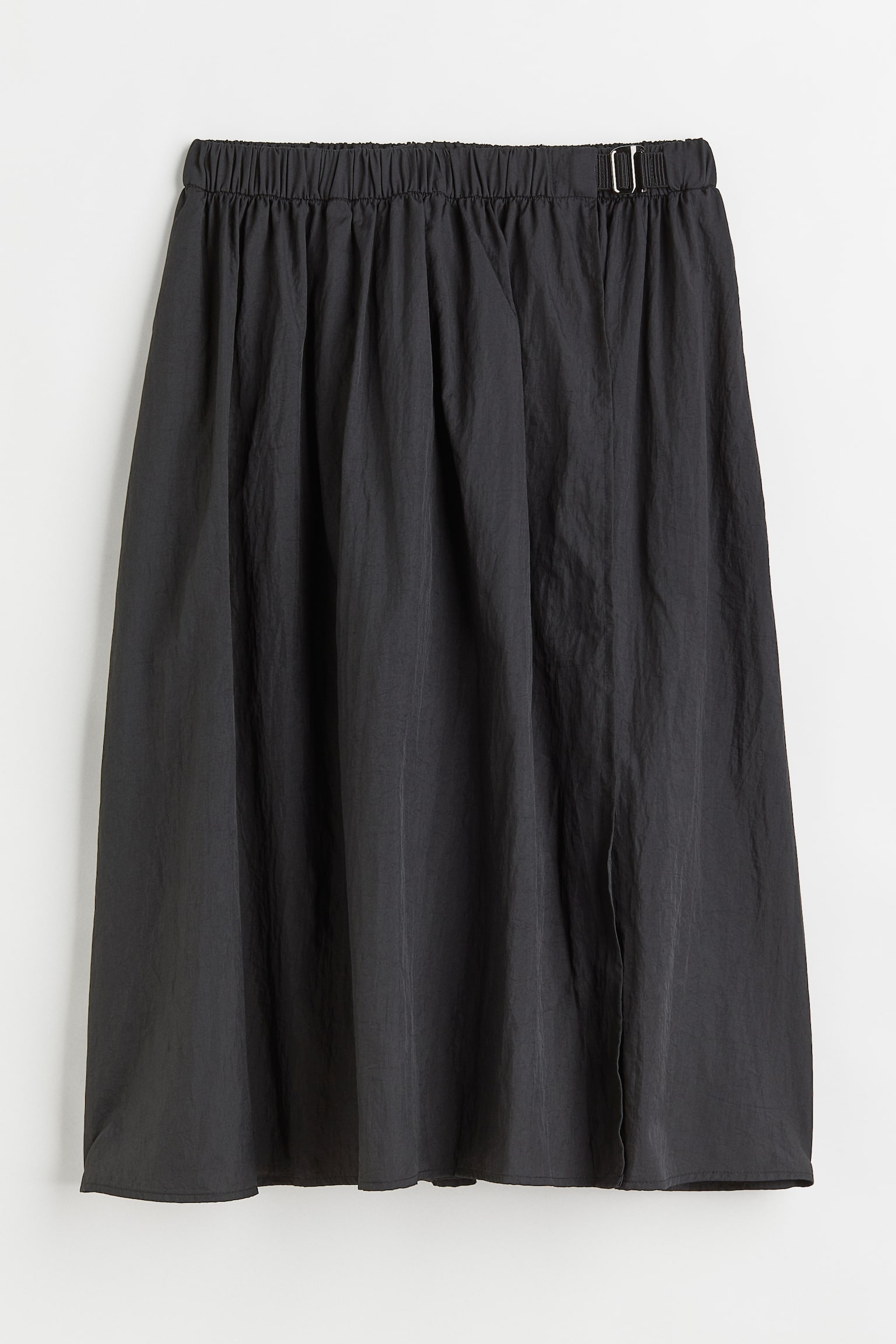 Sports wrap skirt - Black - 1