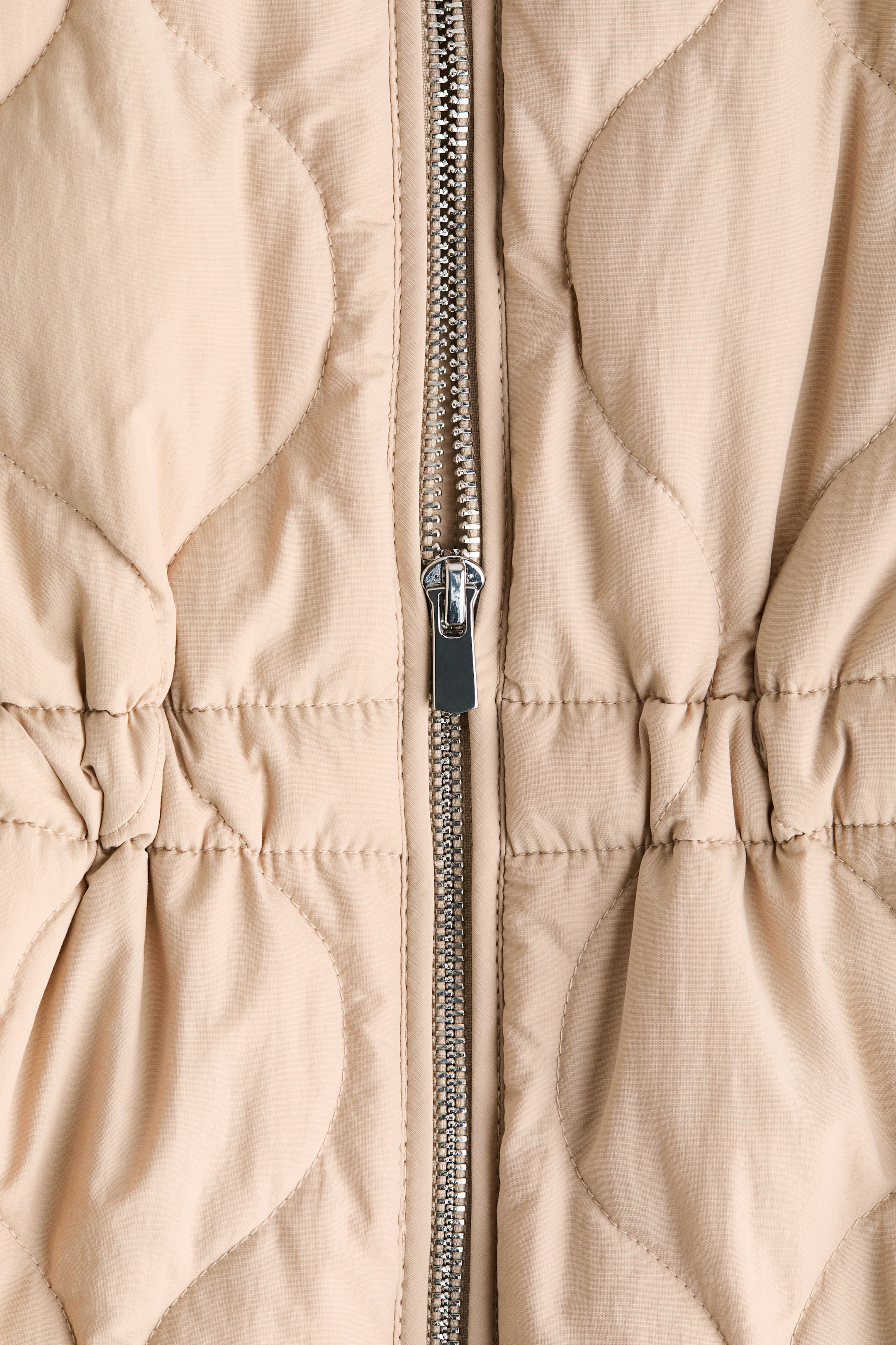View larger image: THERMOLITE® Quilted Jacket - Light beige - Ladies | H&M US 6