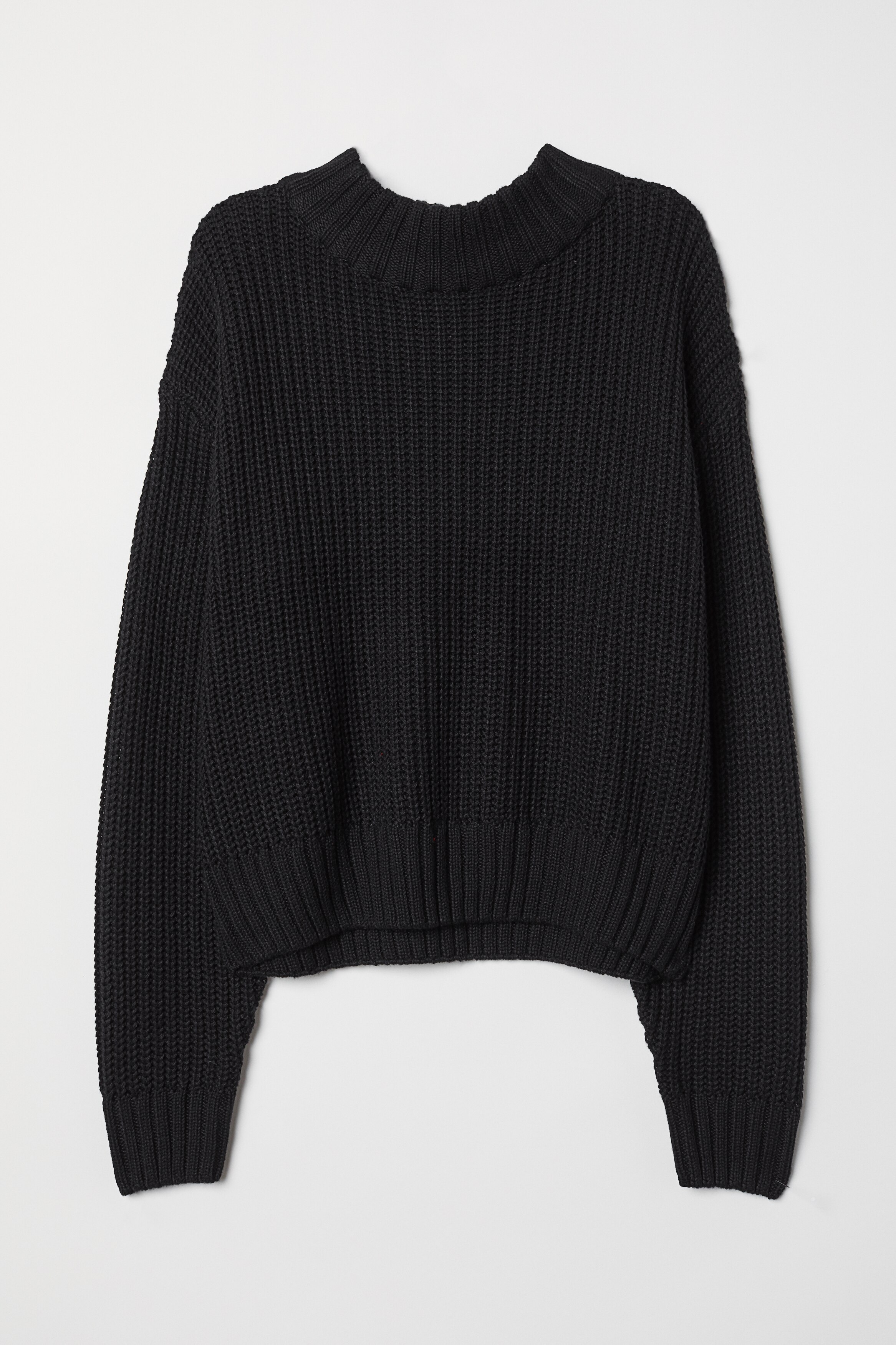 Pull Noir H&M En Coton - Taille 10, Occasion Très Bon état (porté Seulement 3 Fois)