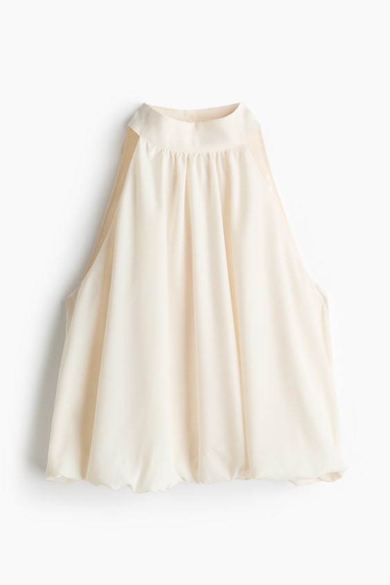 Женские топы H&M Bubble-Hem Top