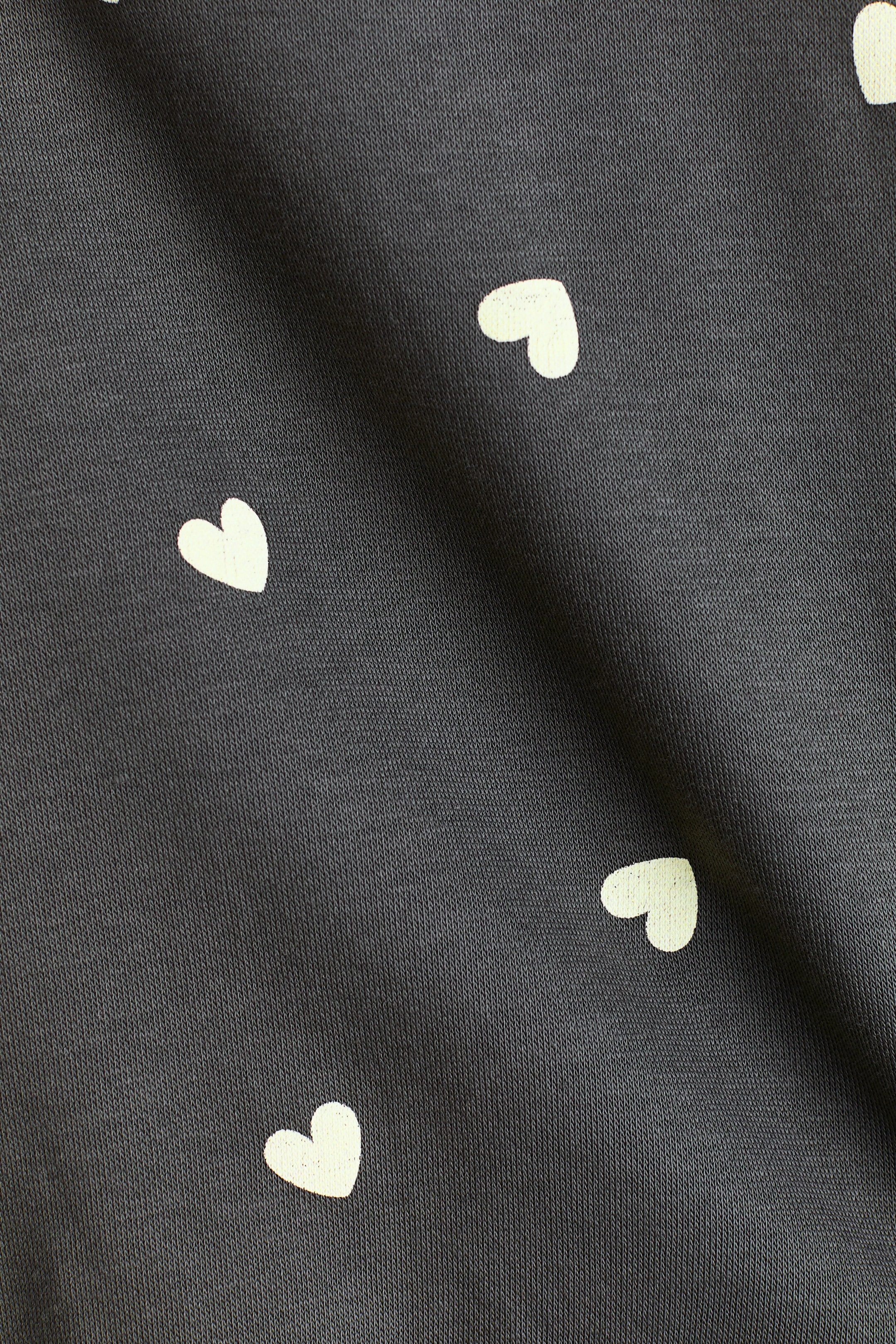 Dark gray/hearts Brushed-Inside Sweatshirt for kids | H&M CA