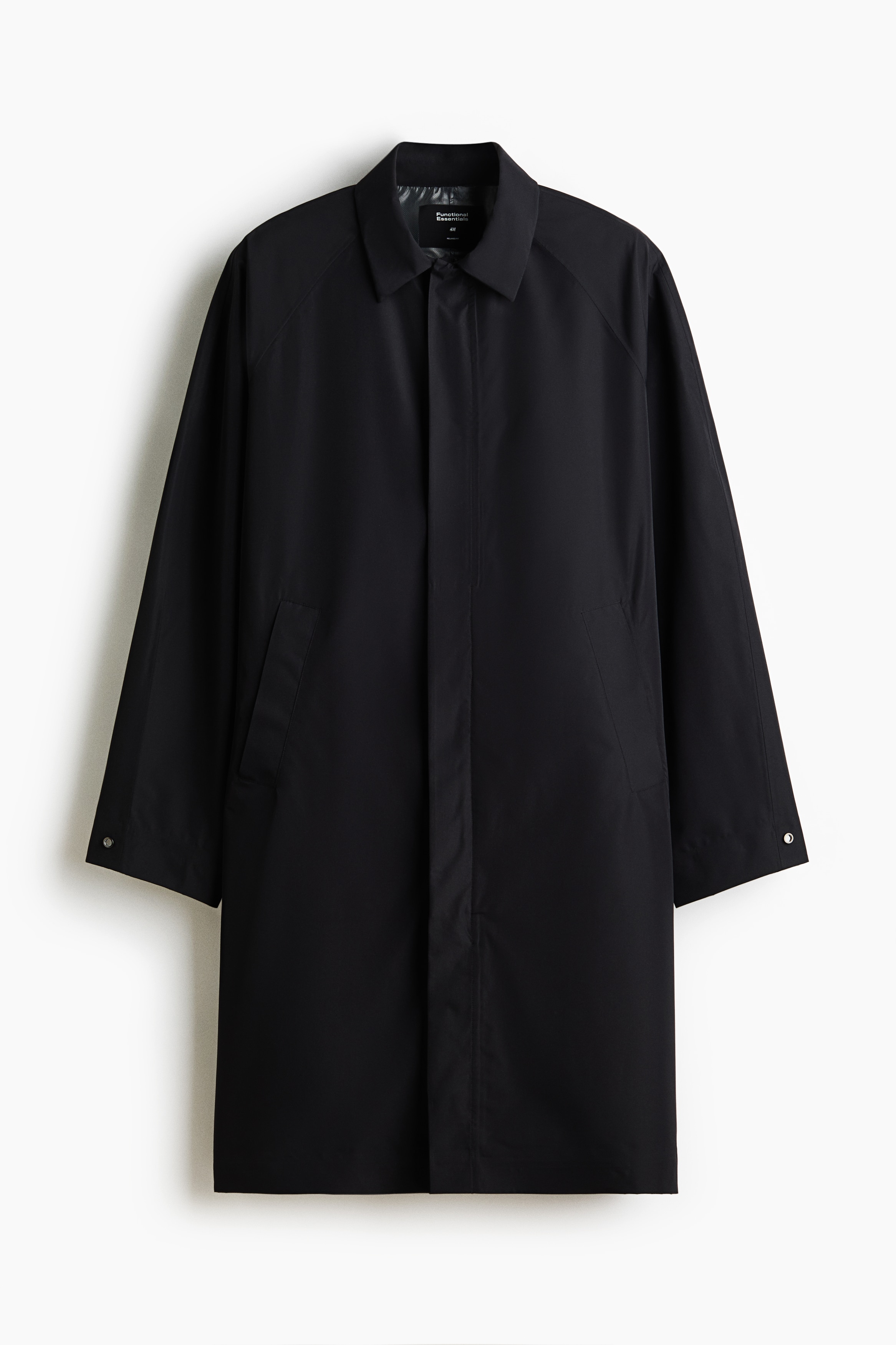 H & M - Waterproof Car Coat - Blau - Herren