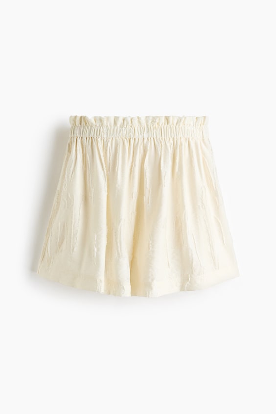 Женские сумки H&M Frayed Paper-Bag Shorts