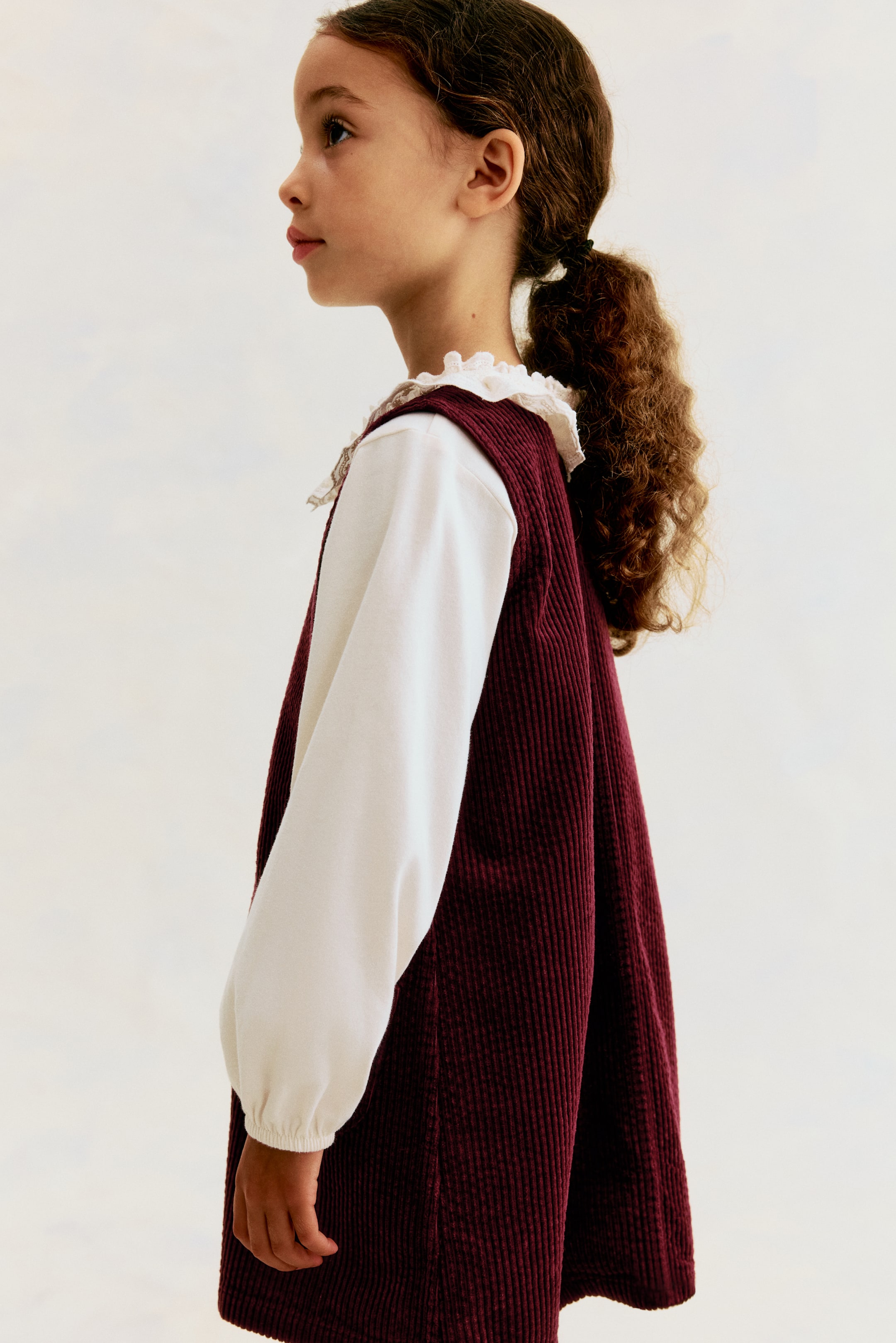 Детские платья H&M Corduroy Jumper Dress — фото 4