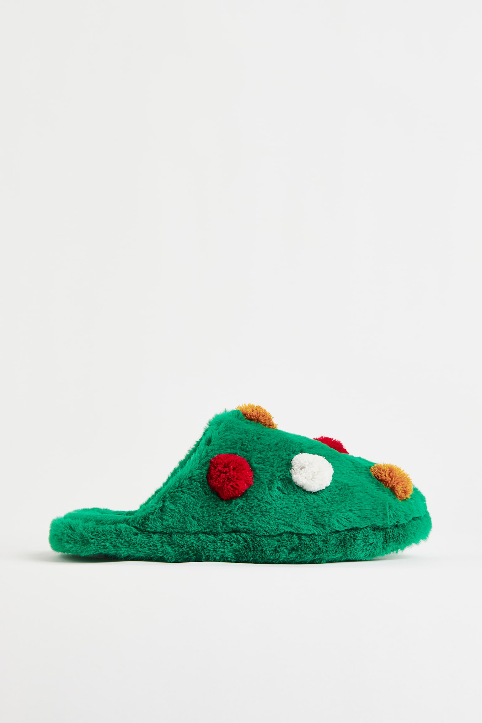 Christmas tree slippers - Green - 1