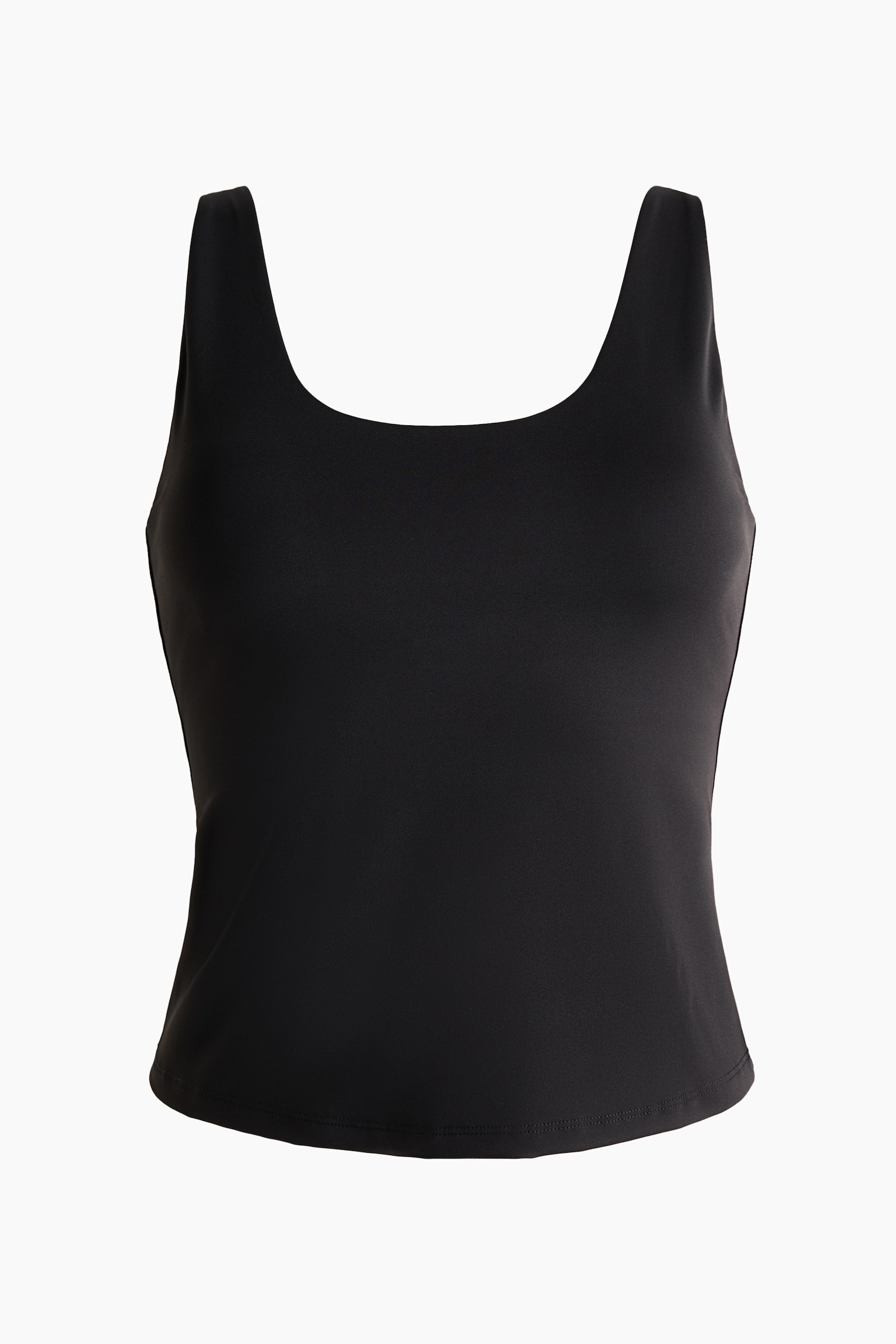 Sports vest top with SculptMove™ - Black/Navy blue/Cherry red