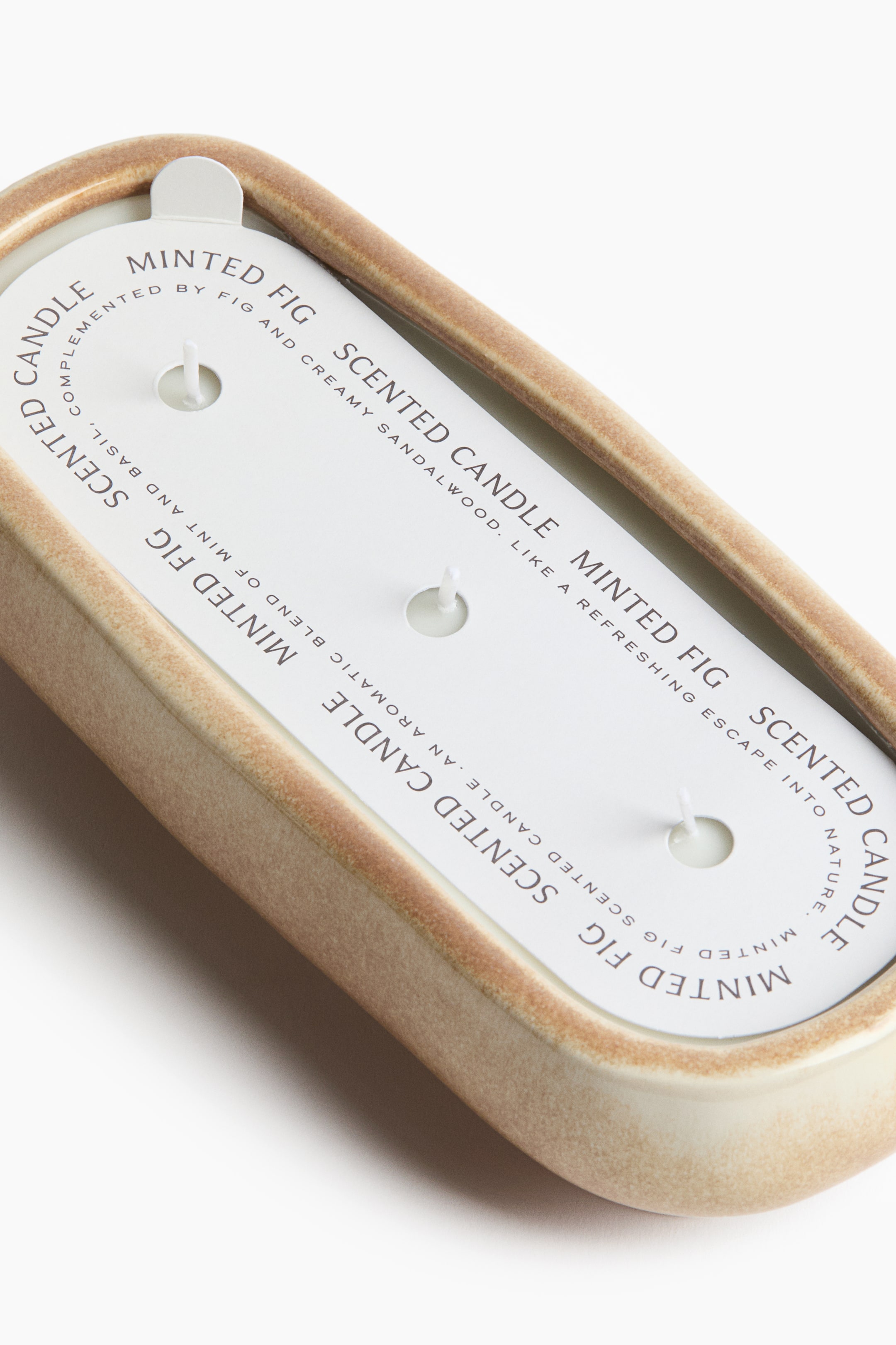Large Herbal-Scented Candle