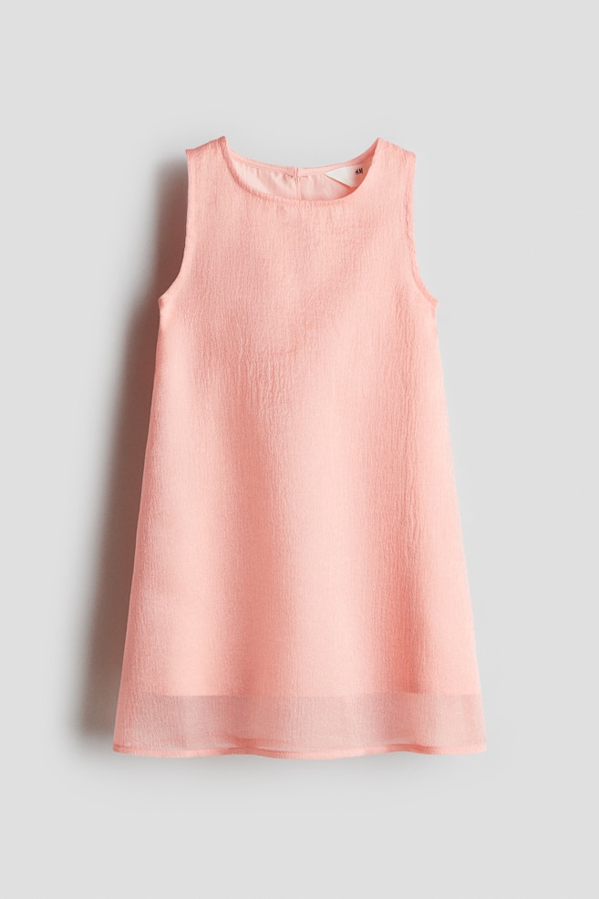 Robe trapèze - Rose - 1