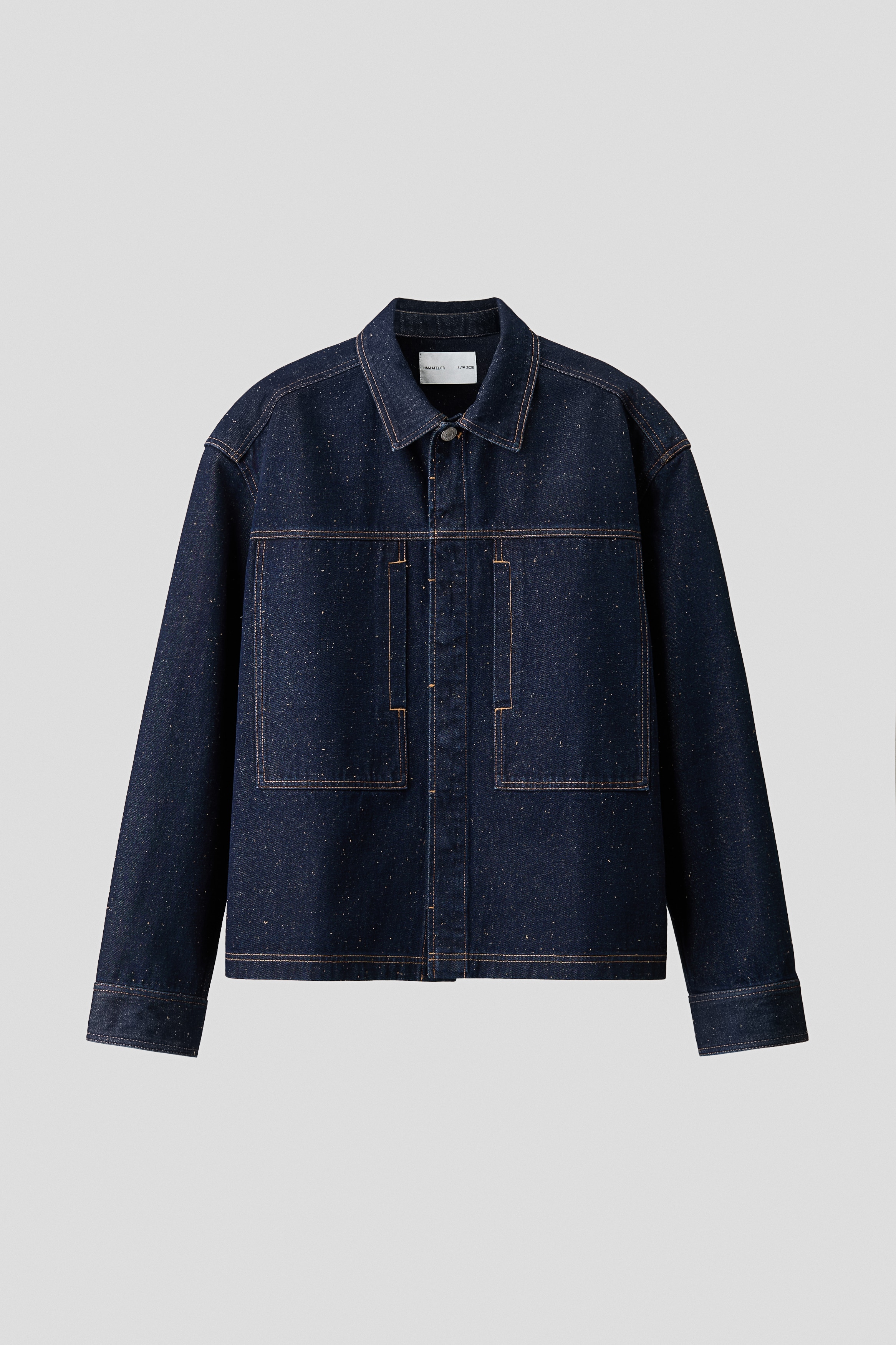 Overshirt aus Denim - Dunkles Denimblau