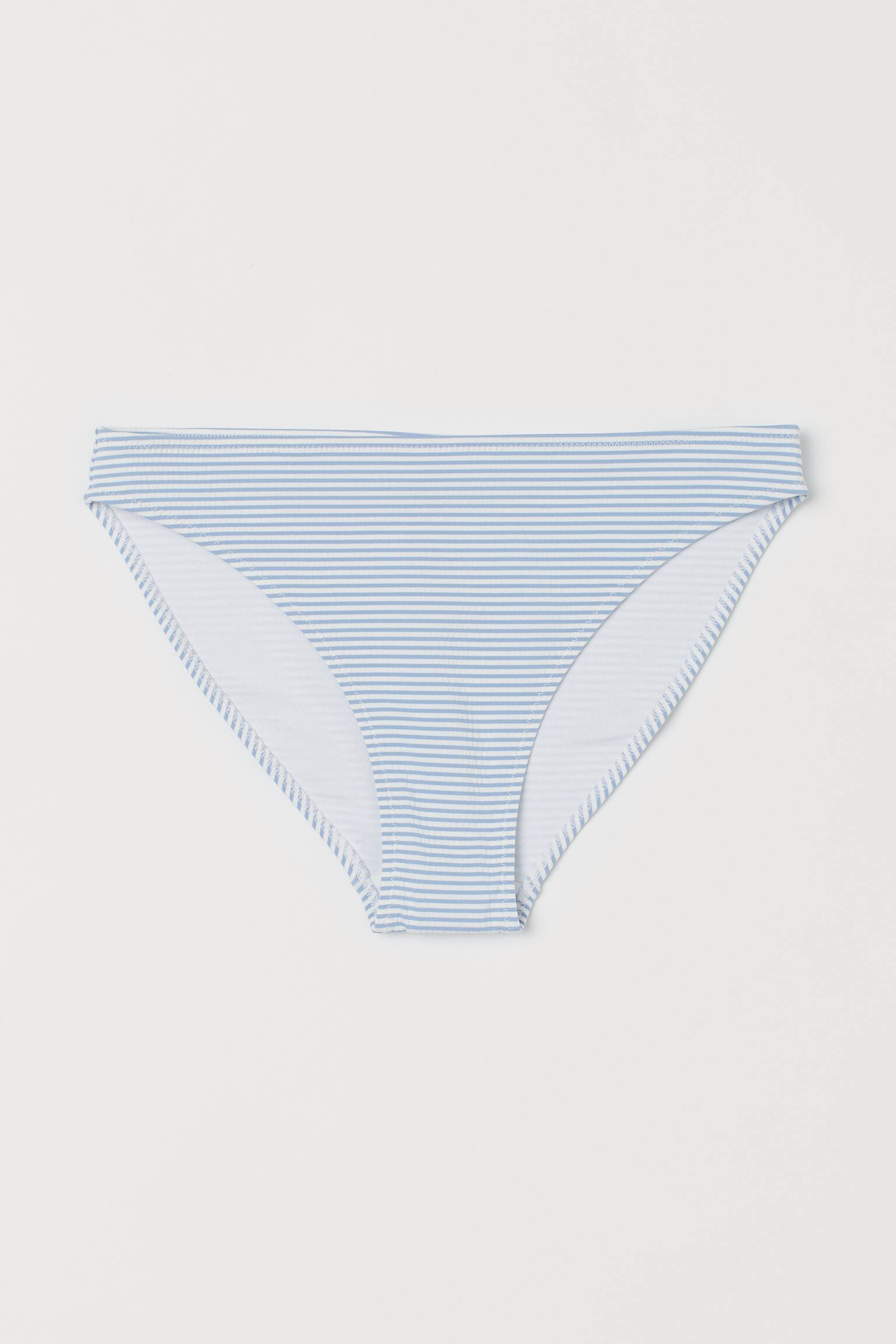 Quần bikini - Màu xanh dương nhạt/Kẻ trắng - 1