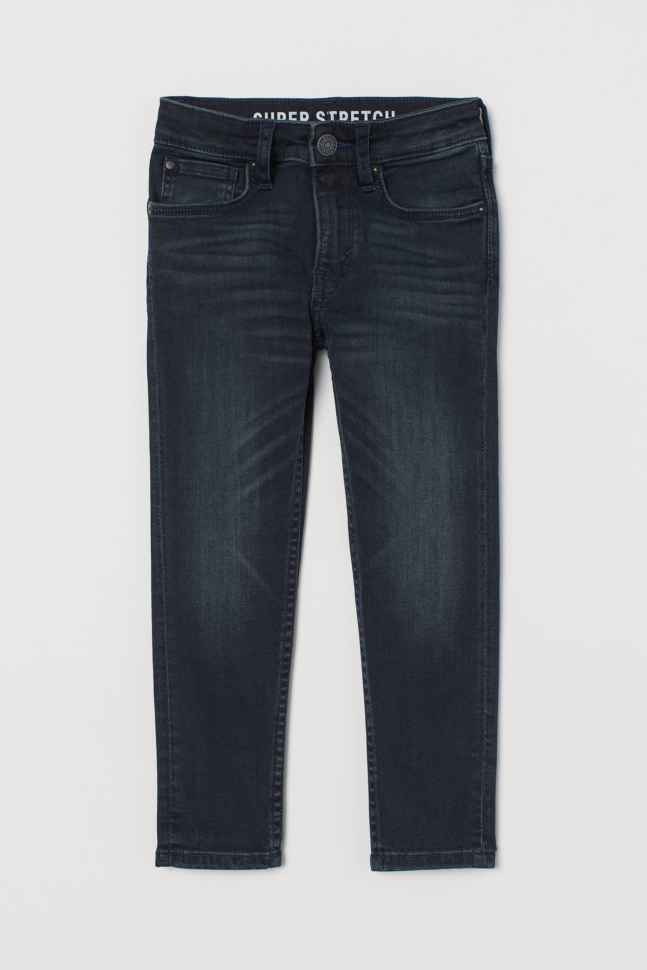 Προβολή μεγαλύτερης εικόνας: Superstretch Skinny Fit Jeans - Dark blue denim - Kids | H&M GR 1