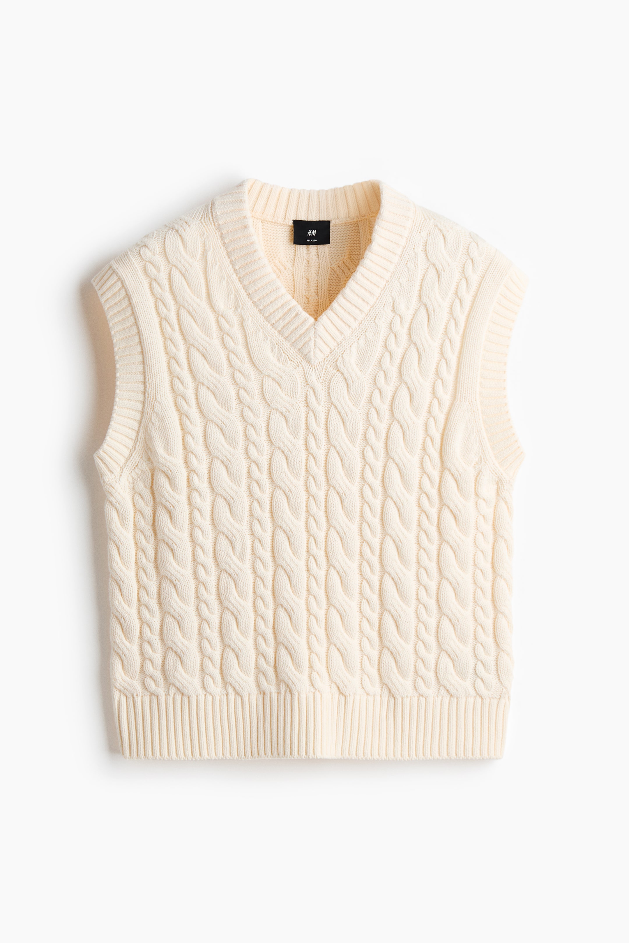 Мужские свитеры H&M Relaxed-Fit Cotton Sweater Vest