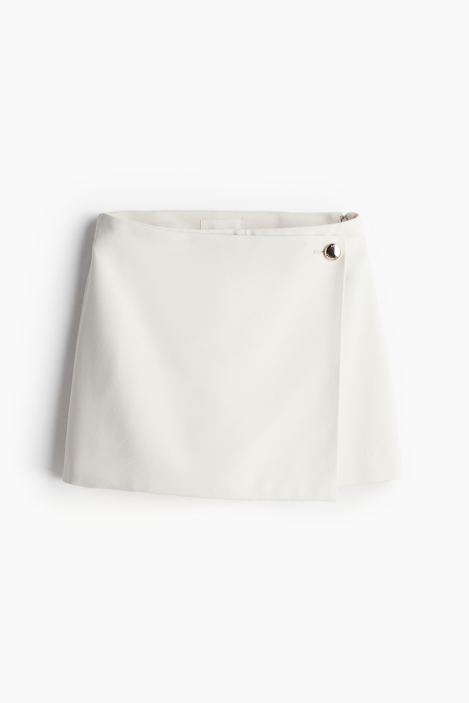 Mini skort - White/Black/Grey marl - 2