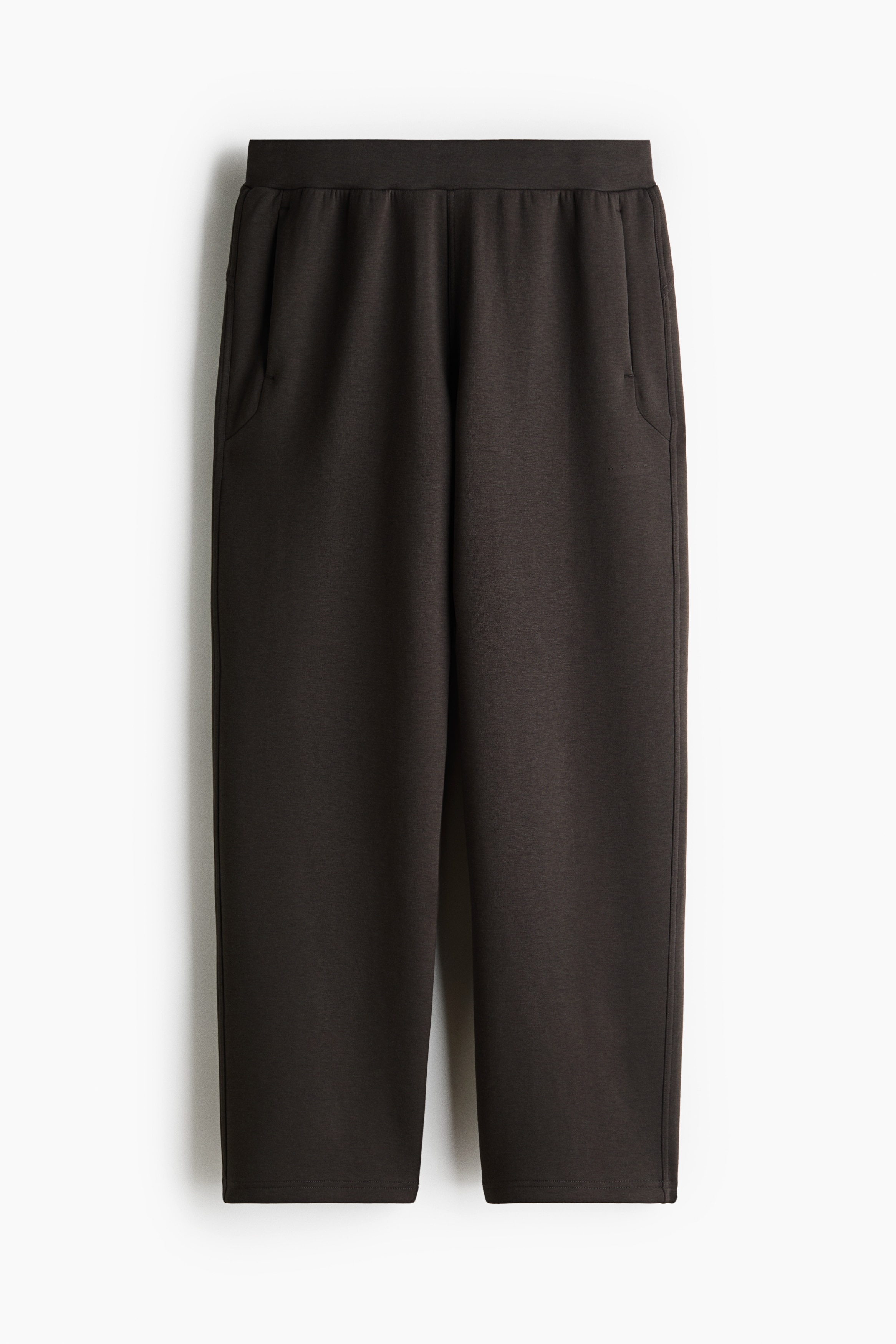 Loose Fit Sports joggers with DryMove™ - Dark coffee/Black/Light taupe/Light grey marl