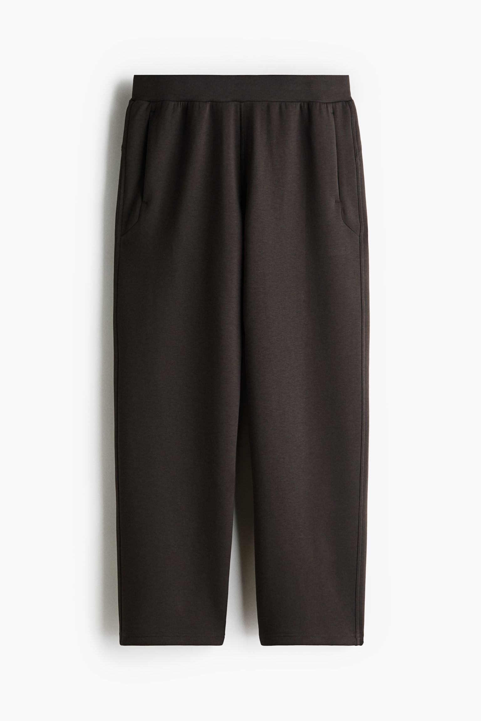 Pantalon de jogging ample avec DryMove🅪 - Café foncé/Noir/Gris clair chiné/Taupe clair - 1