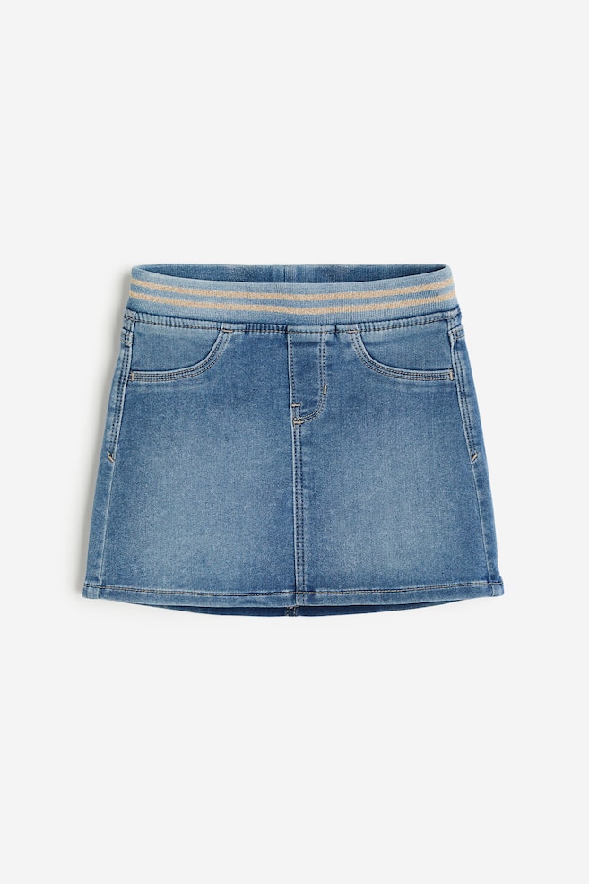 Super Soft Denim skirt - Denim blue - 1
