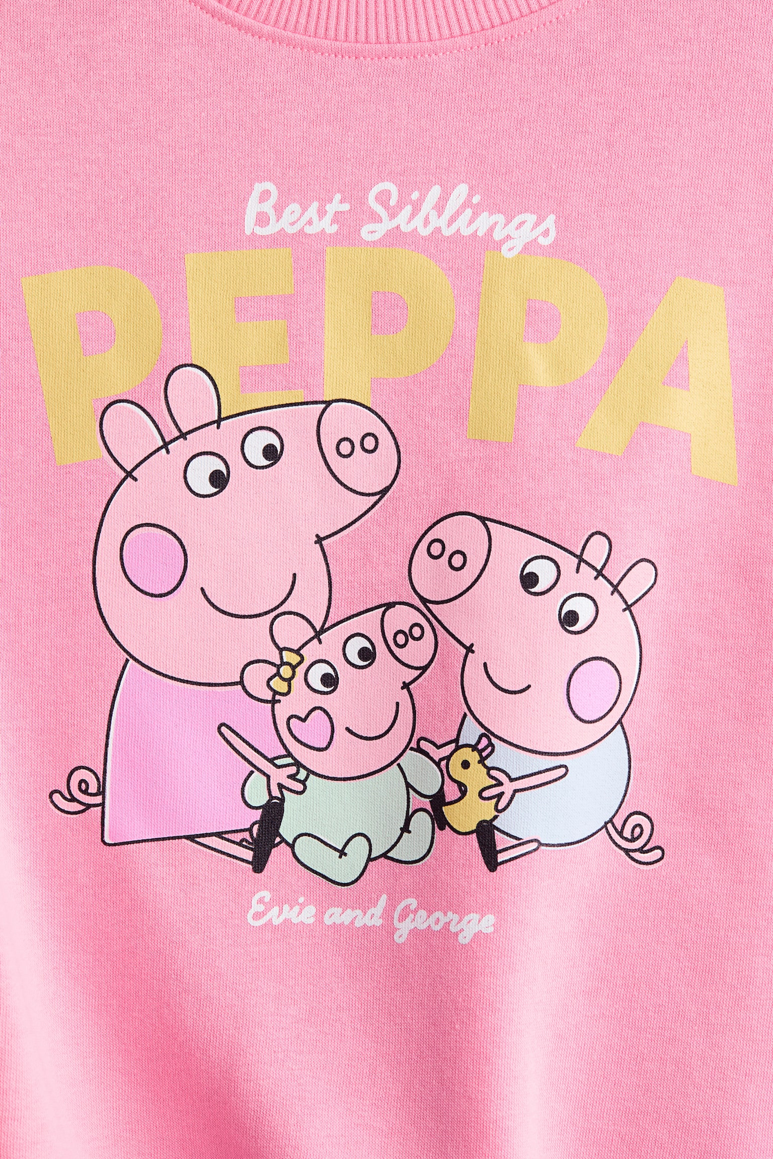 Bluza z nadrukiem - Pink/Peppa Pig/Jasnobeżowy/Lilo i Stitch/Biały/Hello Kitty/Biały/Myszka Minnie/Jasnoniebieski/Lilo i Stitch/Różowy/Lilo i Stitch/Jasnoróżowy/Myszka Minnie/Biały/Kuromi/Jasnoniebieski/Cinnamoroll/Jasnofioletowy/Różowy/Jasnoniebieski/Kraina lodu/Biały/Kraina lodu/Jasnoróżowy/Squishmallows/Kremowy/Myszka Minnie/Kremowy/Hello Kitty/Jasnobeżowy/Bambi/Kremowy/Blue/Różowy/Tweety/Fioletowy/Lilo i Stitch/Żółty/Hello Kitty/Turkusowy/Koci domek Gabi/Czerwony/Hello Kitty - 2