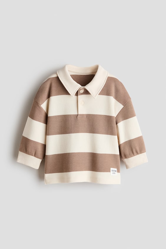Детские рубашки H&M Cotton Rugby Shirt