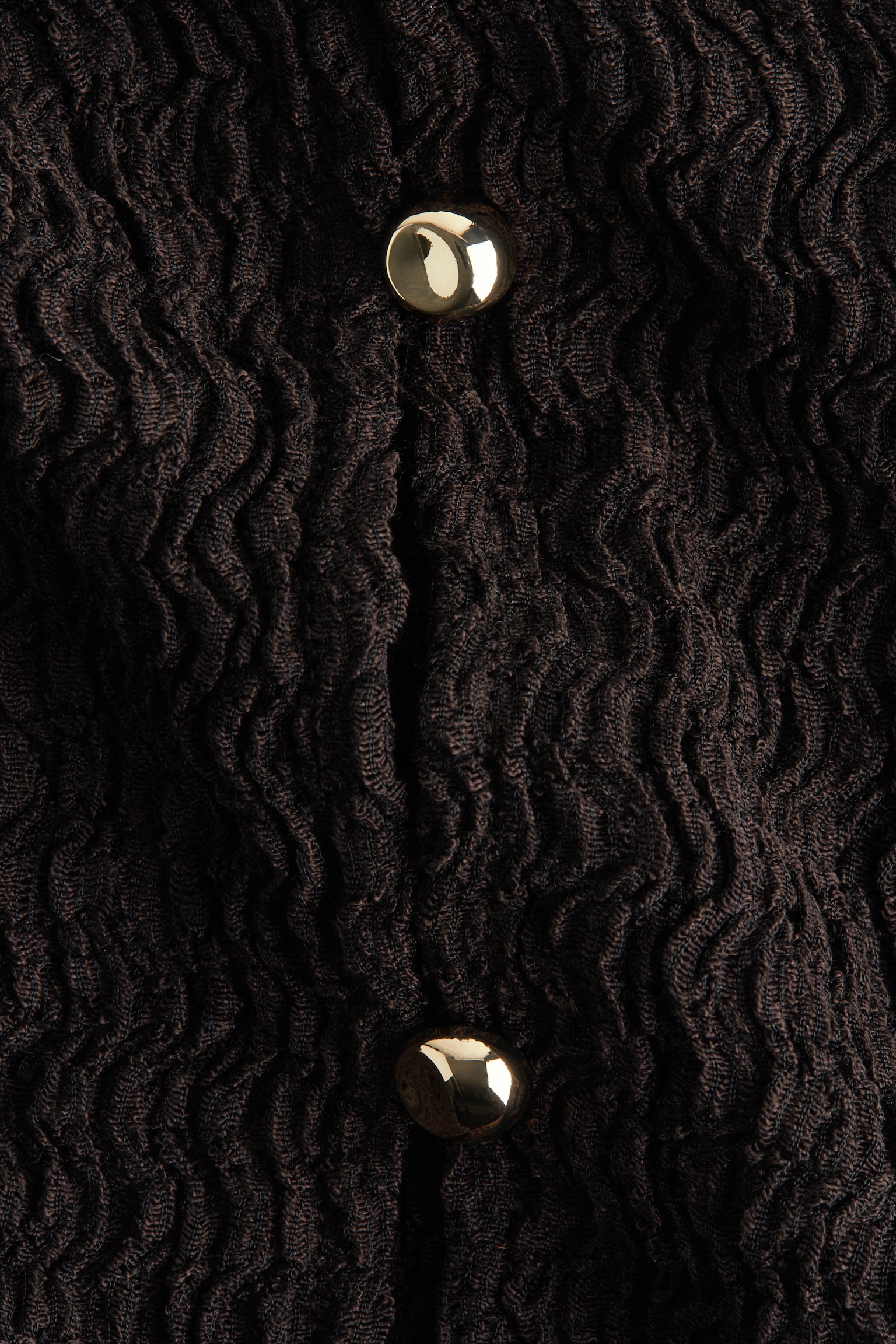 MAMA 2-piece textured jersey set - Dark brown/Black - 2