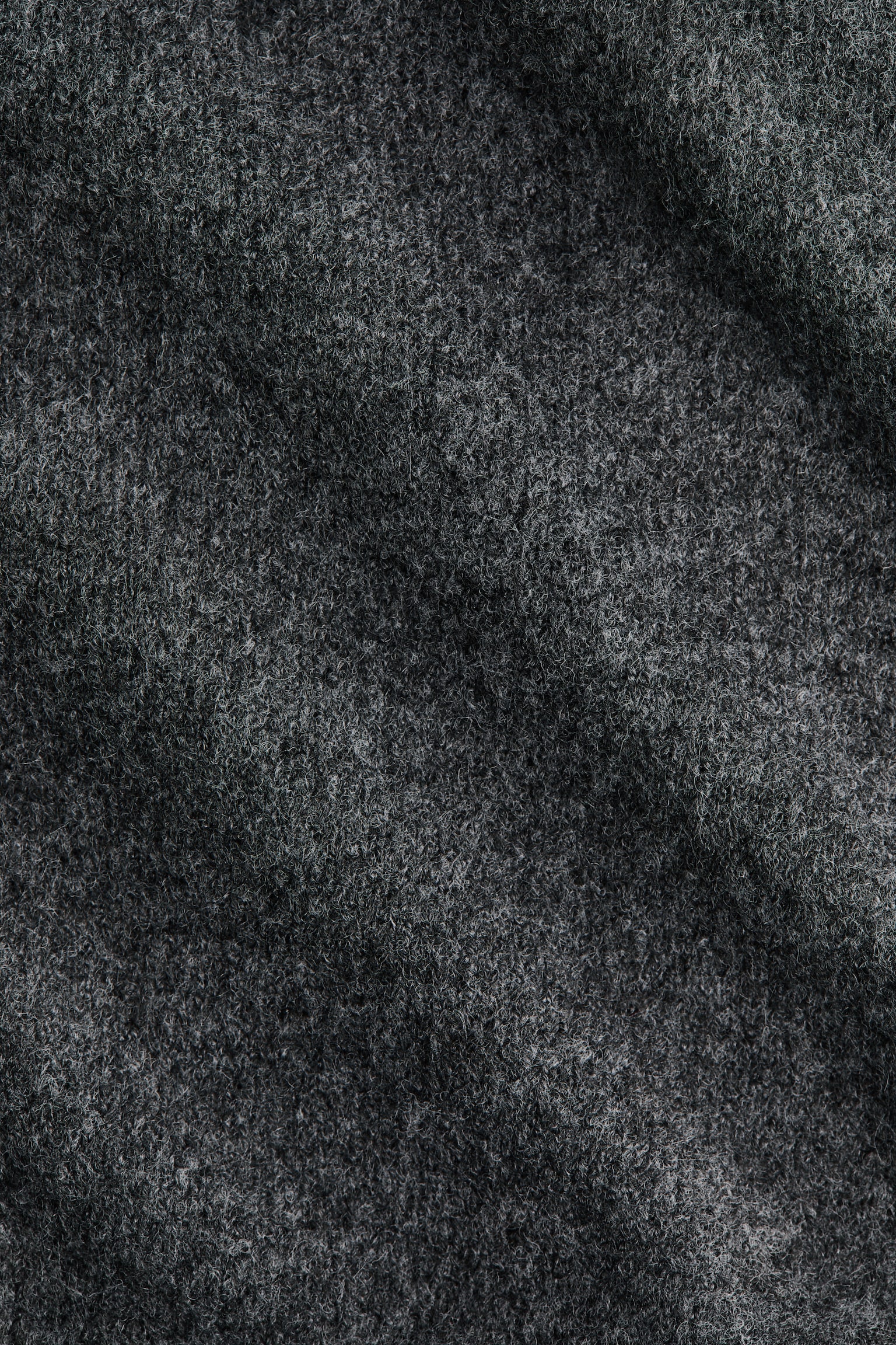 Cable-knit polo jumper - Dark grey marl/Dusty beige/Beige/Light grey marl/Beige - 7