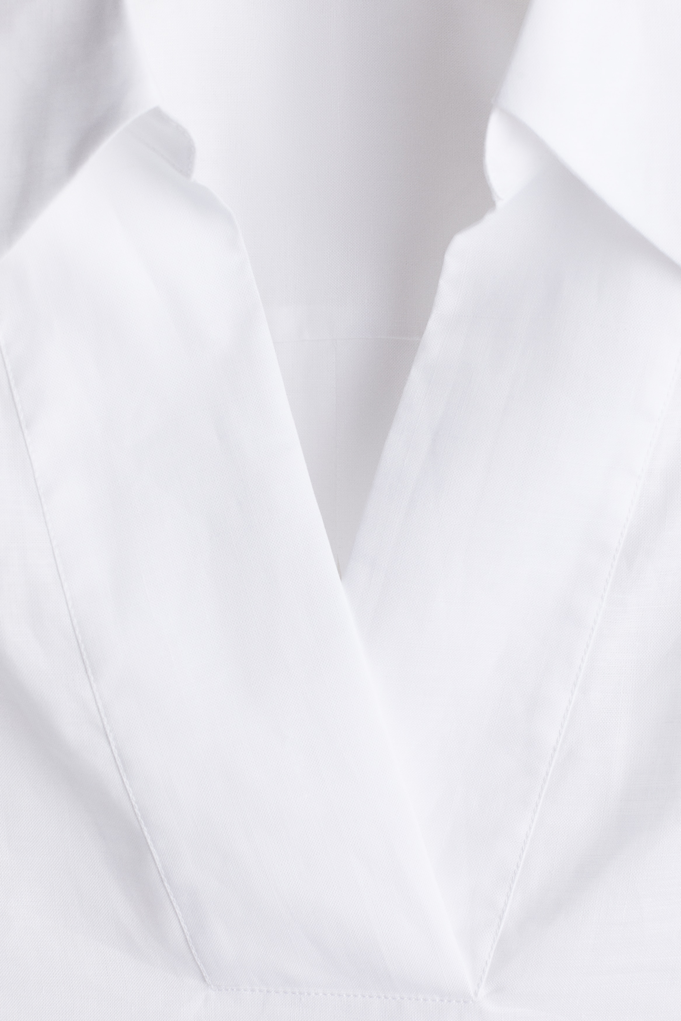 Ramie popover shirt