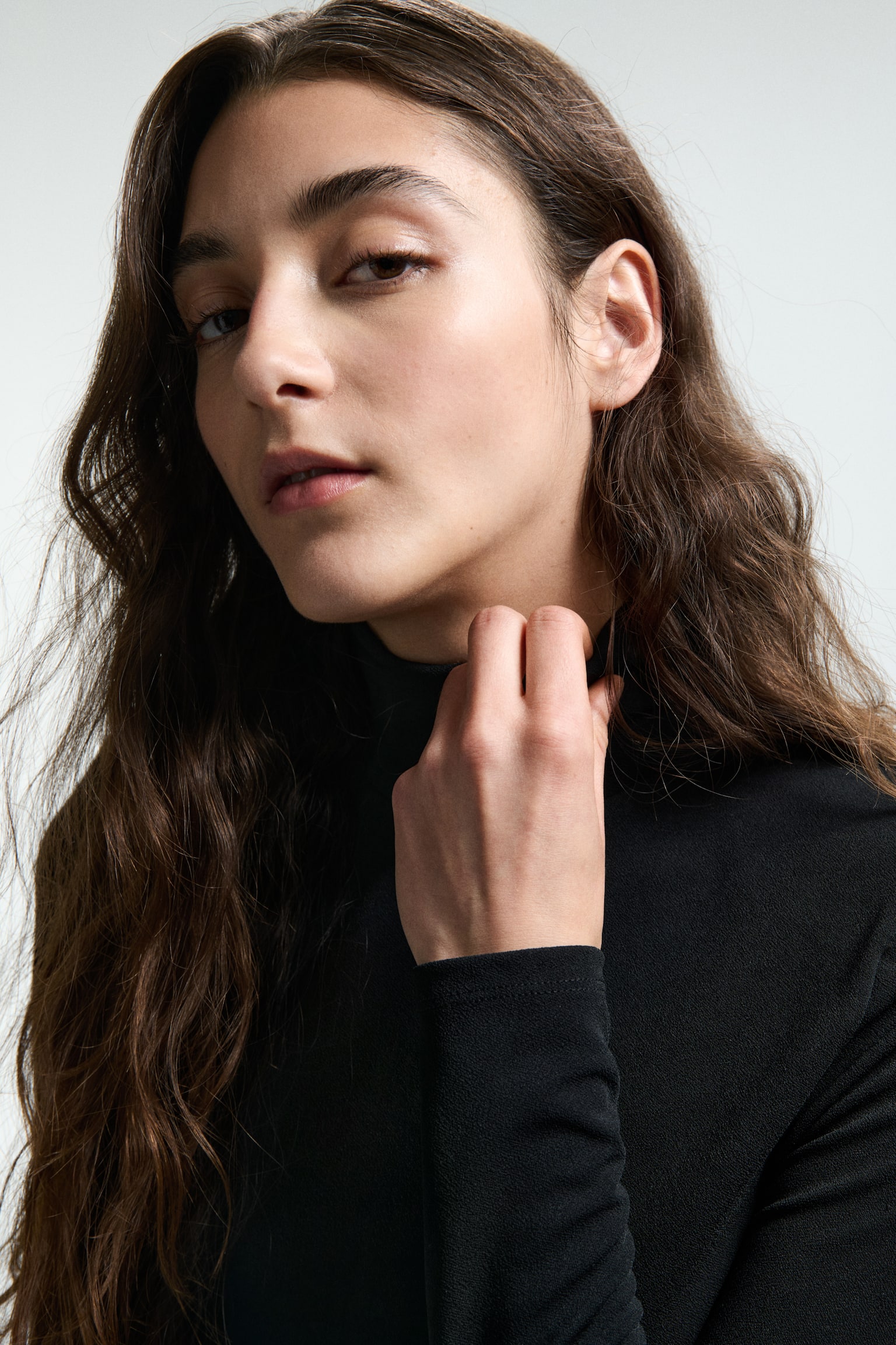 Shoulder-pad dress - Black - 4