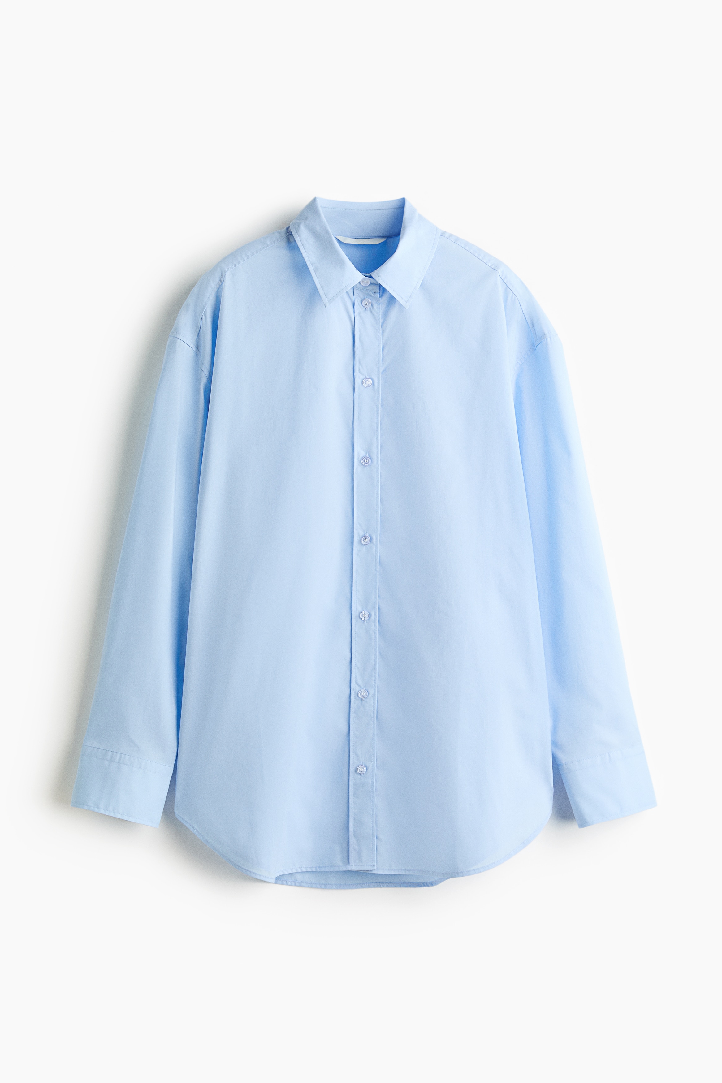 Oversized shirt - Light blue
