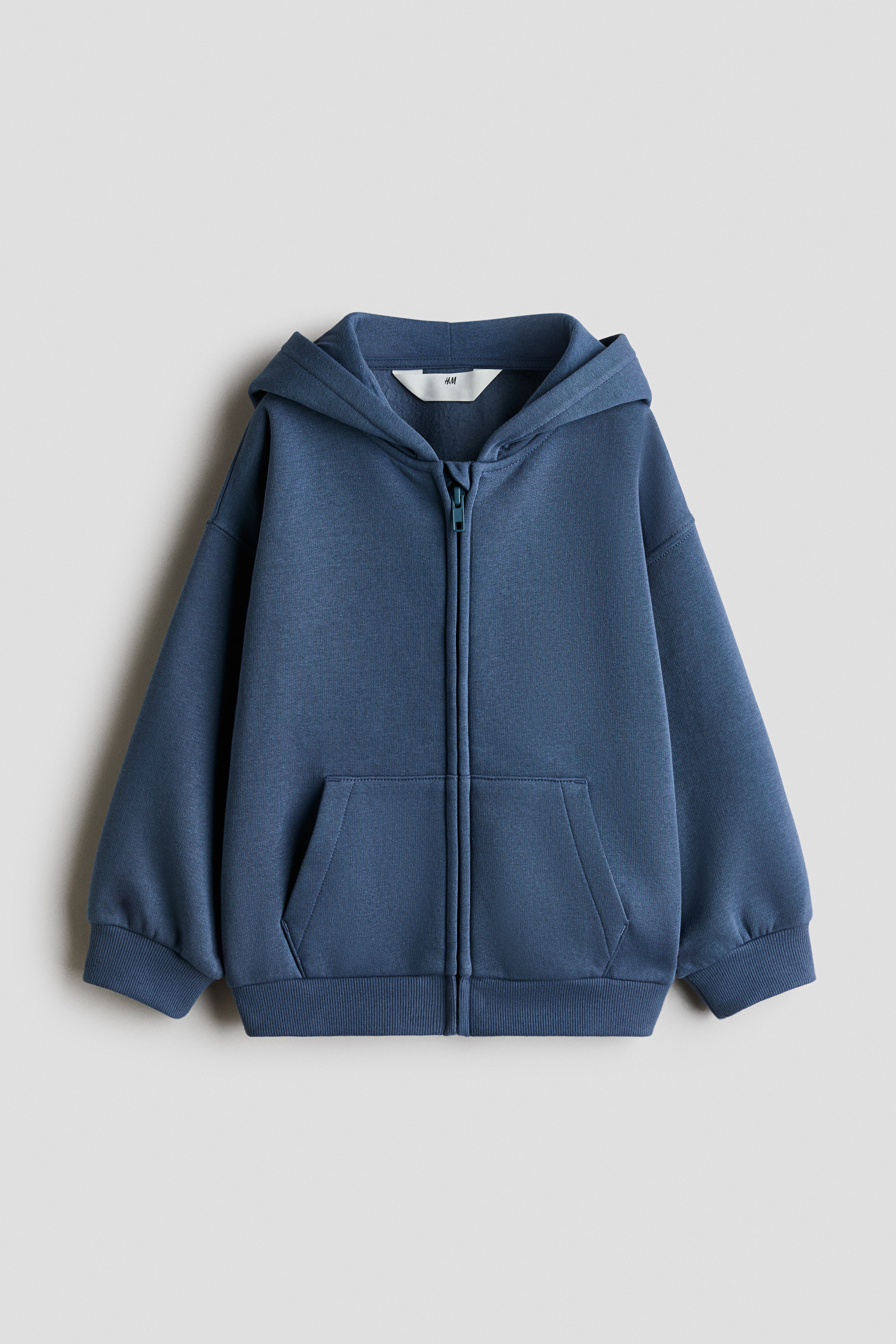 Hoodie zippé avec intérieur brosséModèle