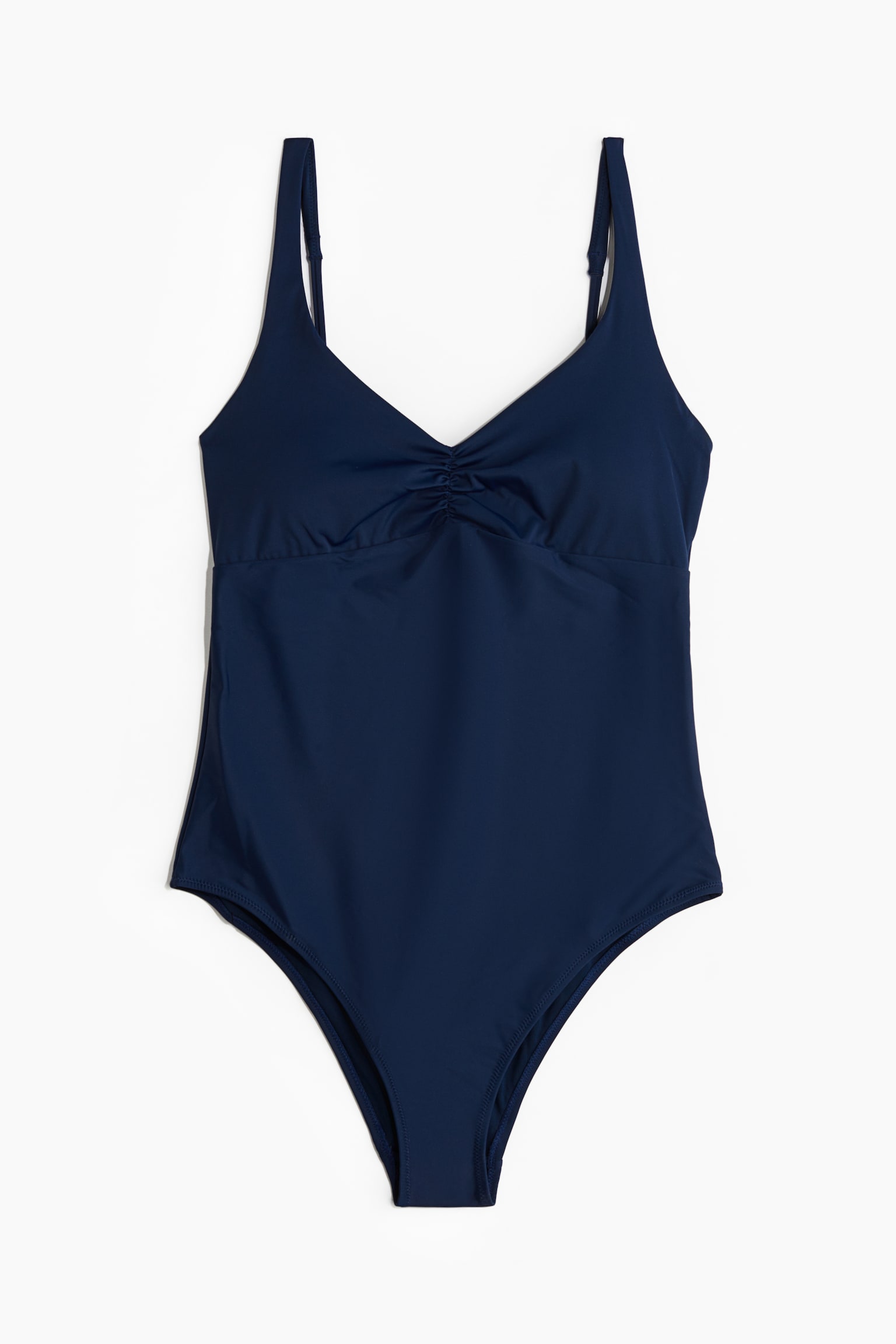 Firm Shape Swimsuit - Navy blue/Black/Dark red - 2