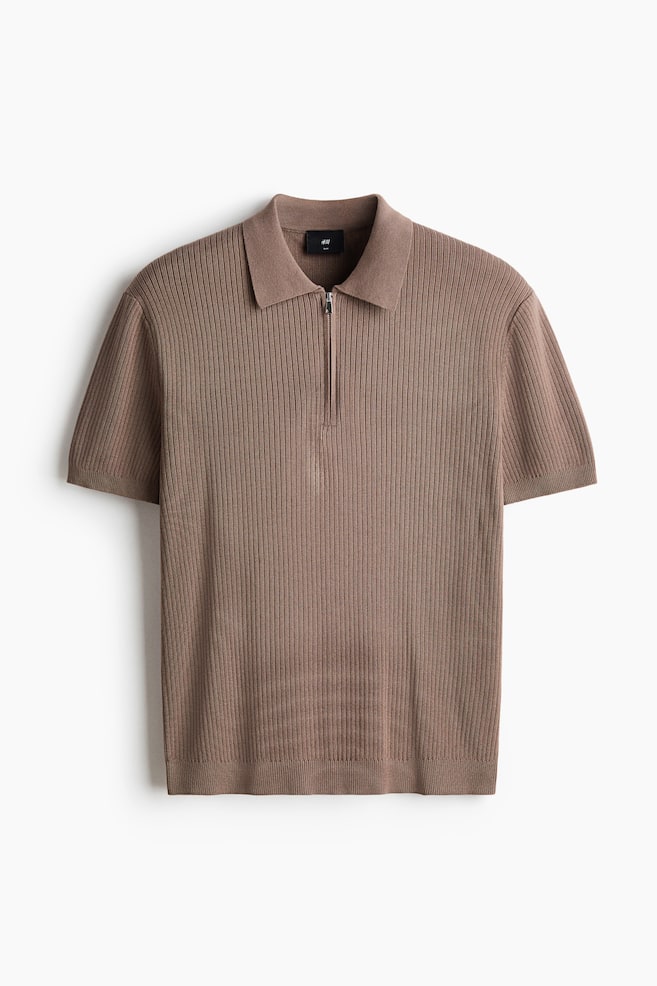 Polo Slim Fit - Topo oscuro/Violeta ciruela oscuro/Negro/Crema - 1