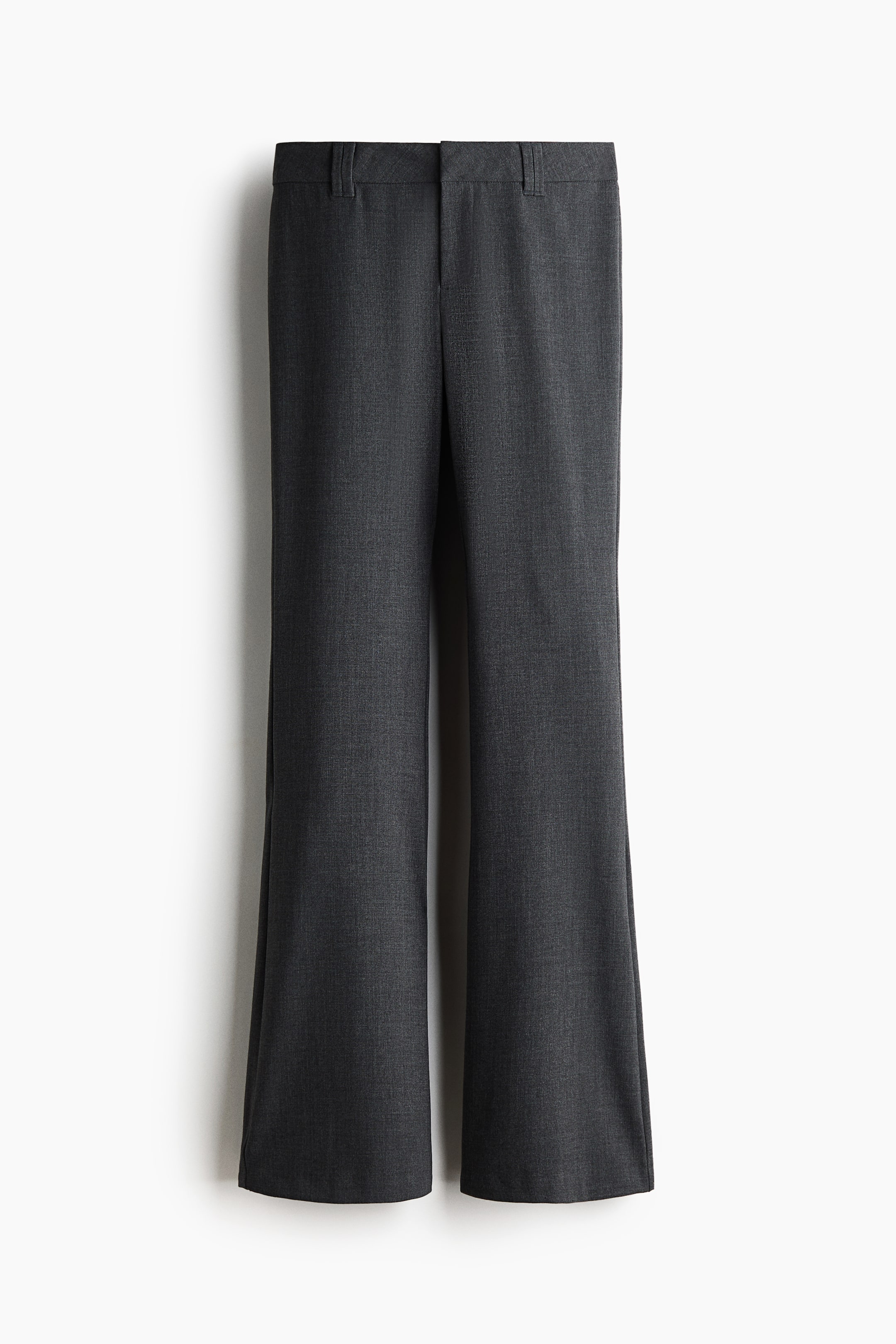 View larger image: Flared Dress Pants - Dark gray - Ladies | H&M US 1