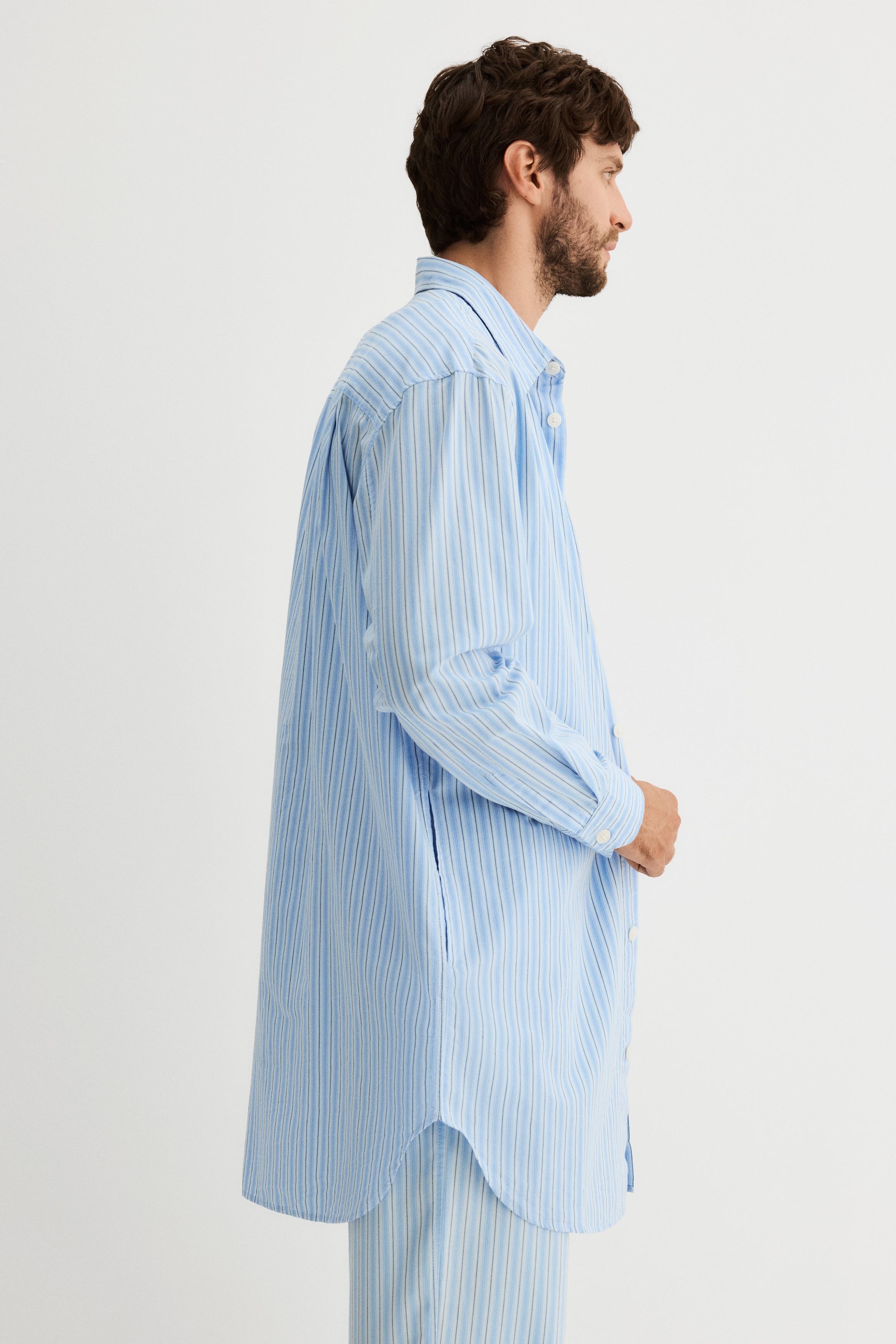 Long cotton shirt