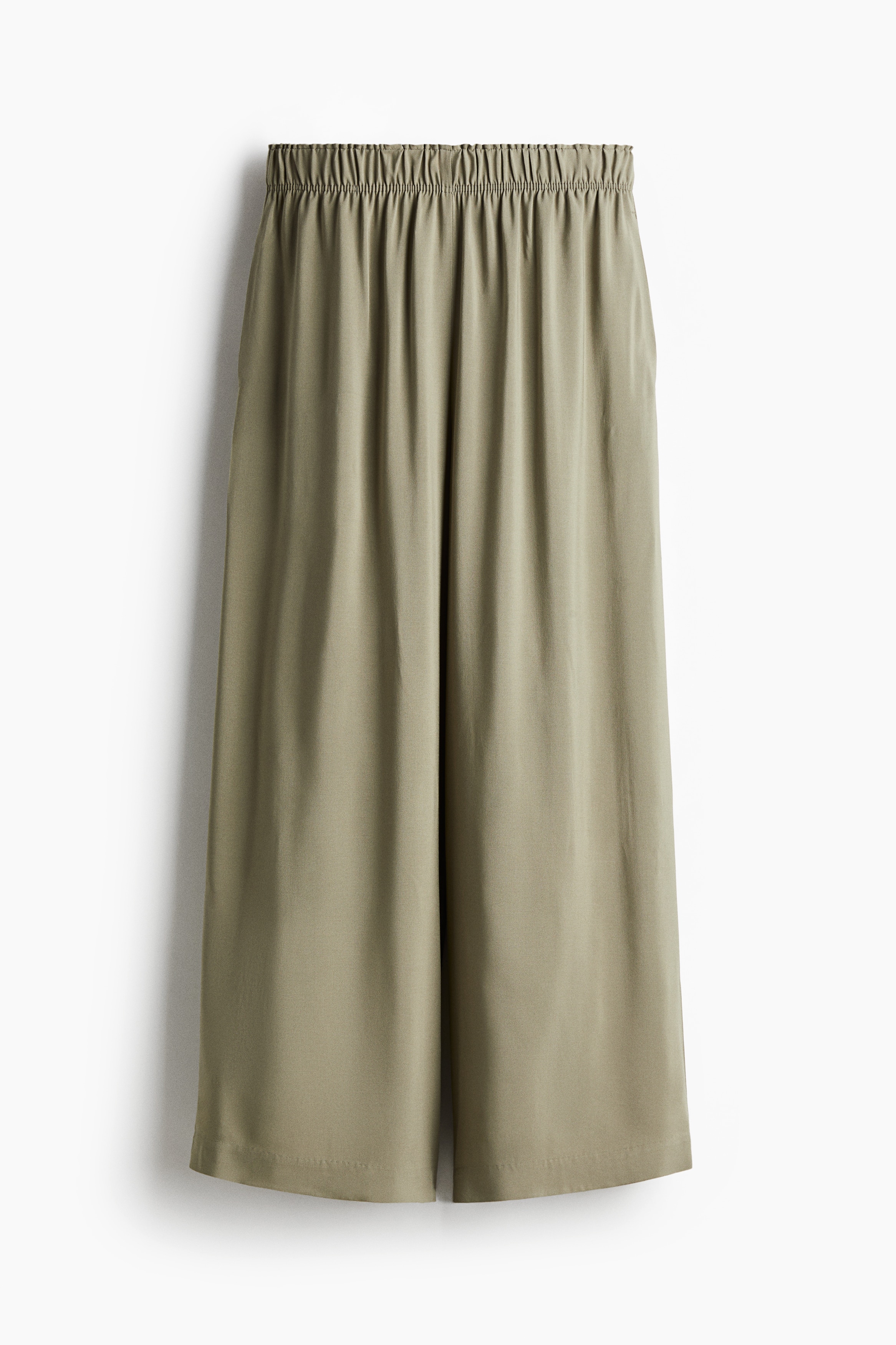 Cropped pull-on trousers - Light khaki green/Cream/Striped/Black/Striped/Black/Dark brown/Navy blue/White patterned/Cream/Black patterned/Dark brown/Dark grey/Zebra print/Black/Zebra print