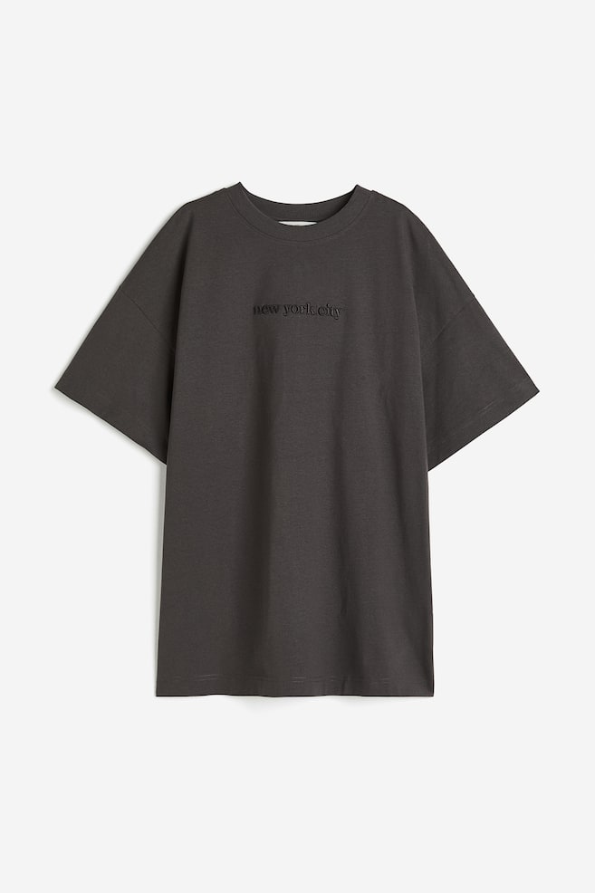 Oversized T-shirt - Mørkegrå/New York City/Beige/Athletica/Mørkegrå/Surf/Mørkeblå/Bel-Air/dc/dc - 2
