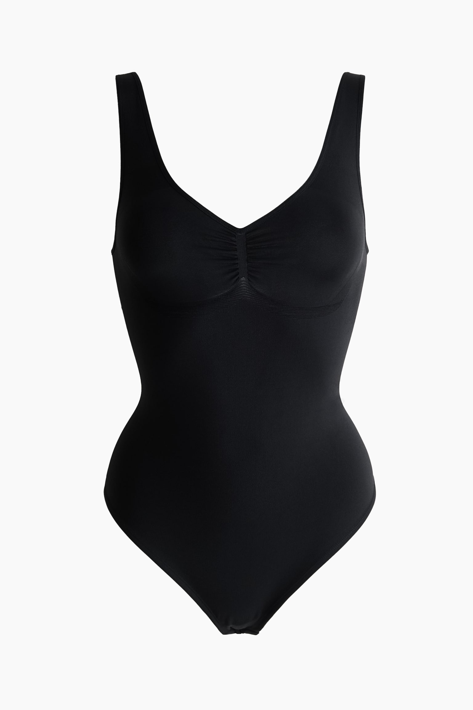Maillot string gainant et sculptant - Noir