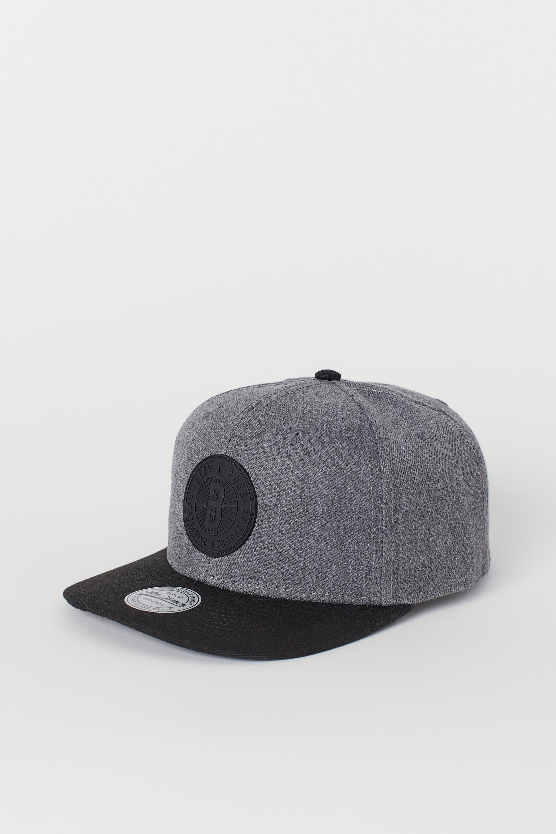 View larger image: Cap - Dark grey marl/Black - Men | H&M 1