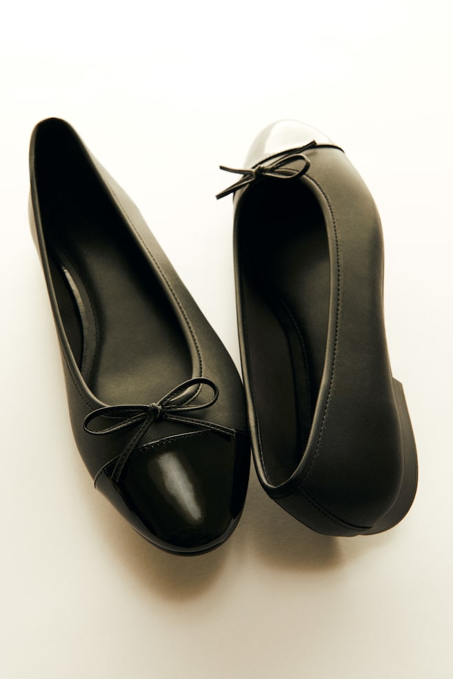 Ballet pumps - Black/Patent/Black/Canvas/Beige/Black/Silver-coloured - 4