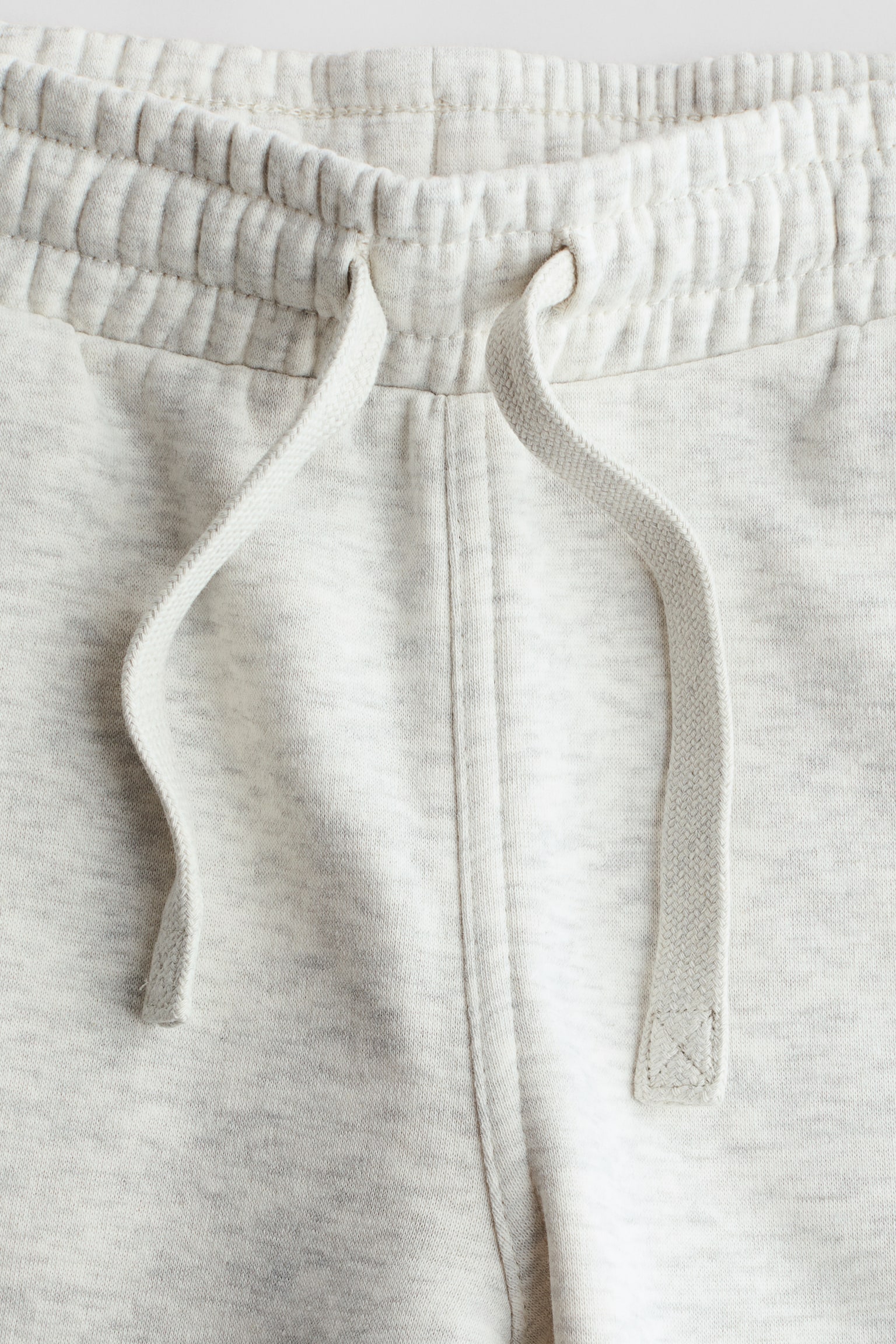 Calções em tecido moletão - Cinzento claro mesclado/Cinzento/Preto/Cinzento claro mesclado/Lilás escuro/Verde cinza claro/Azul marinho/Azul vivo - 2