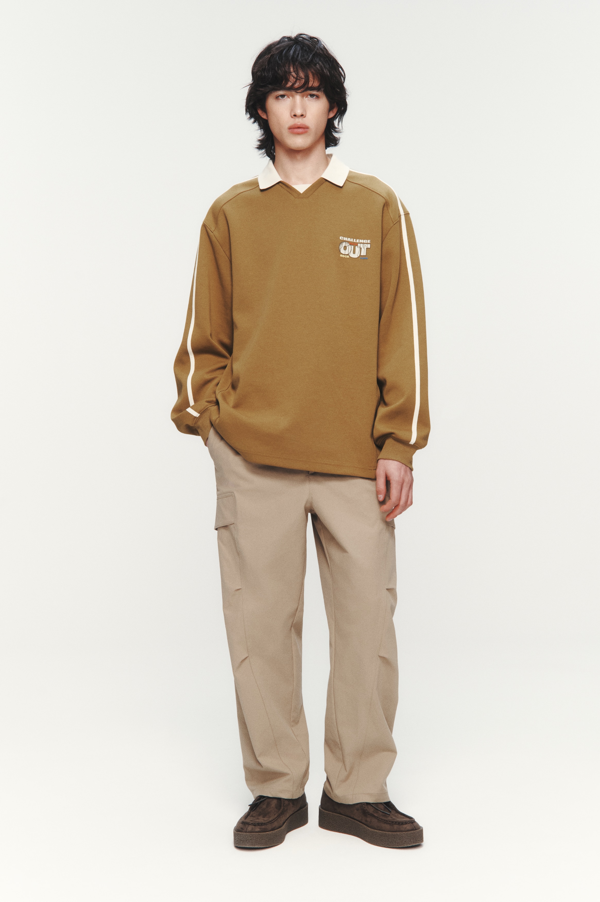 ベージュ パーカー・トレーナー | メンズ | H&M JP