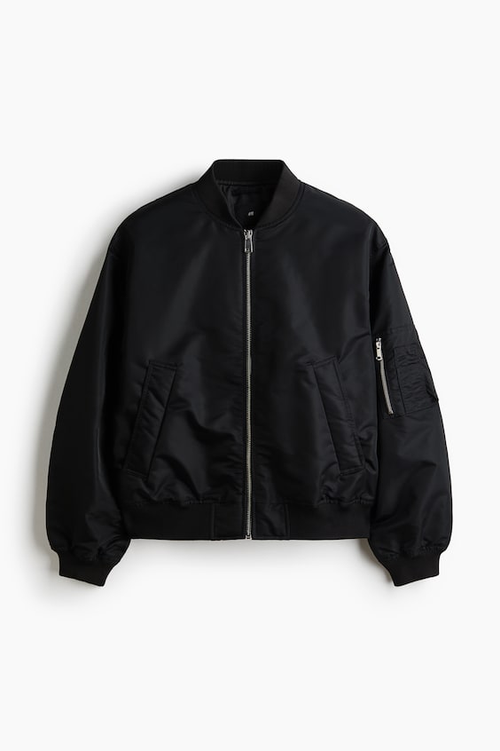 H&M Padded Bomber Jacket