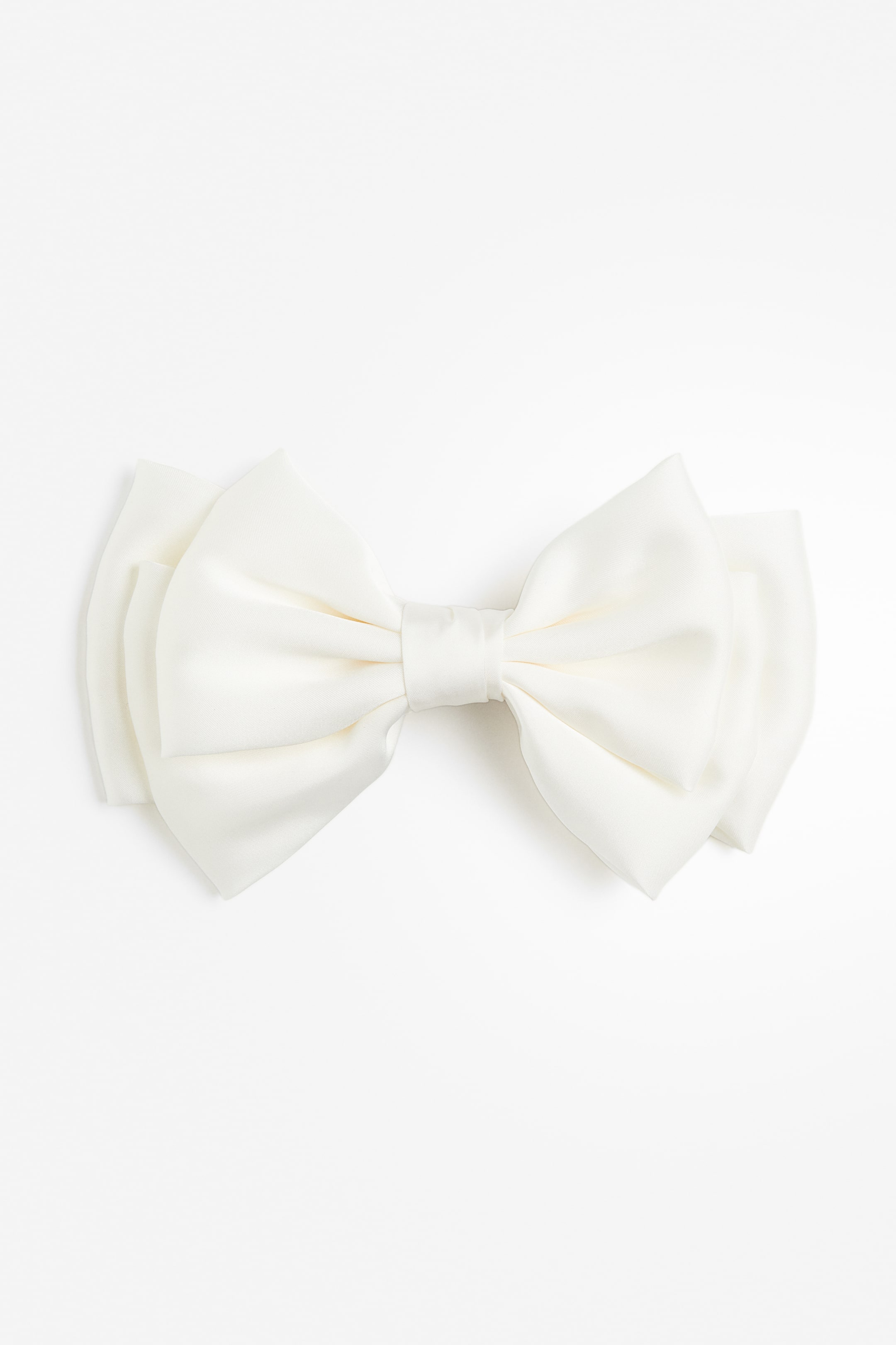 Satin Bow Hair Clip