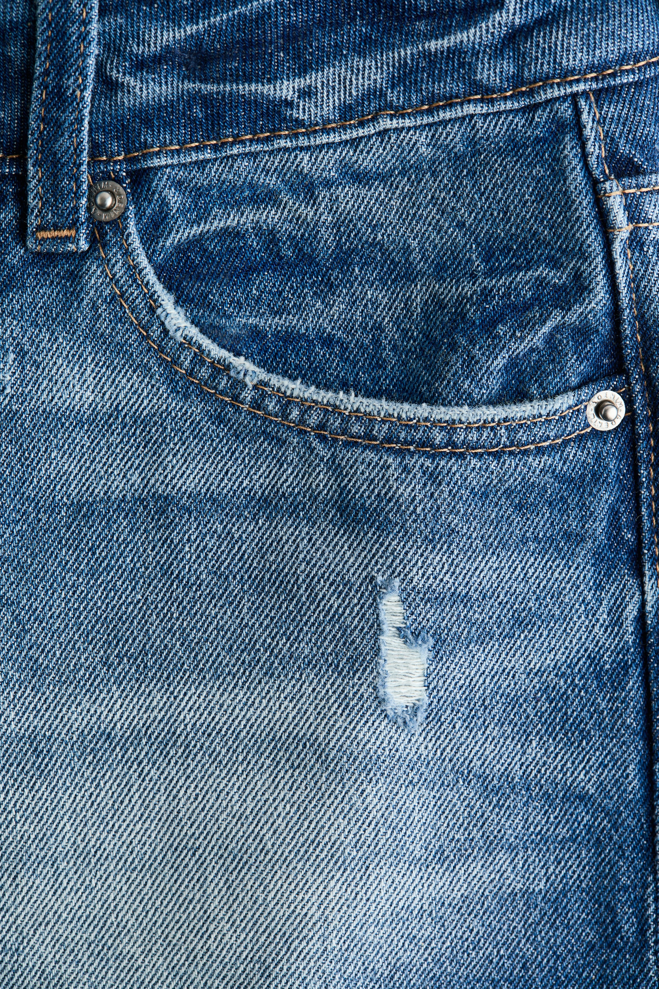 Short décontracté en denim